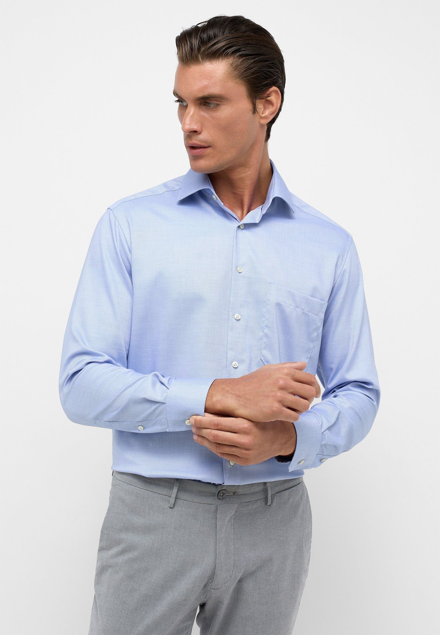 Eterna Langarmhemd COMFORT FIT günstig online kaufen