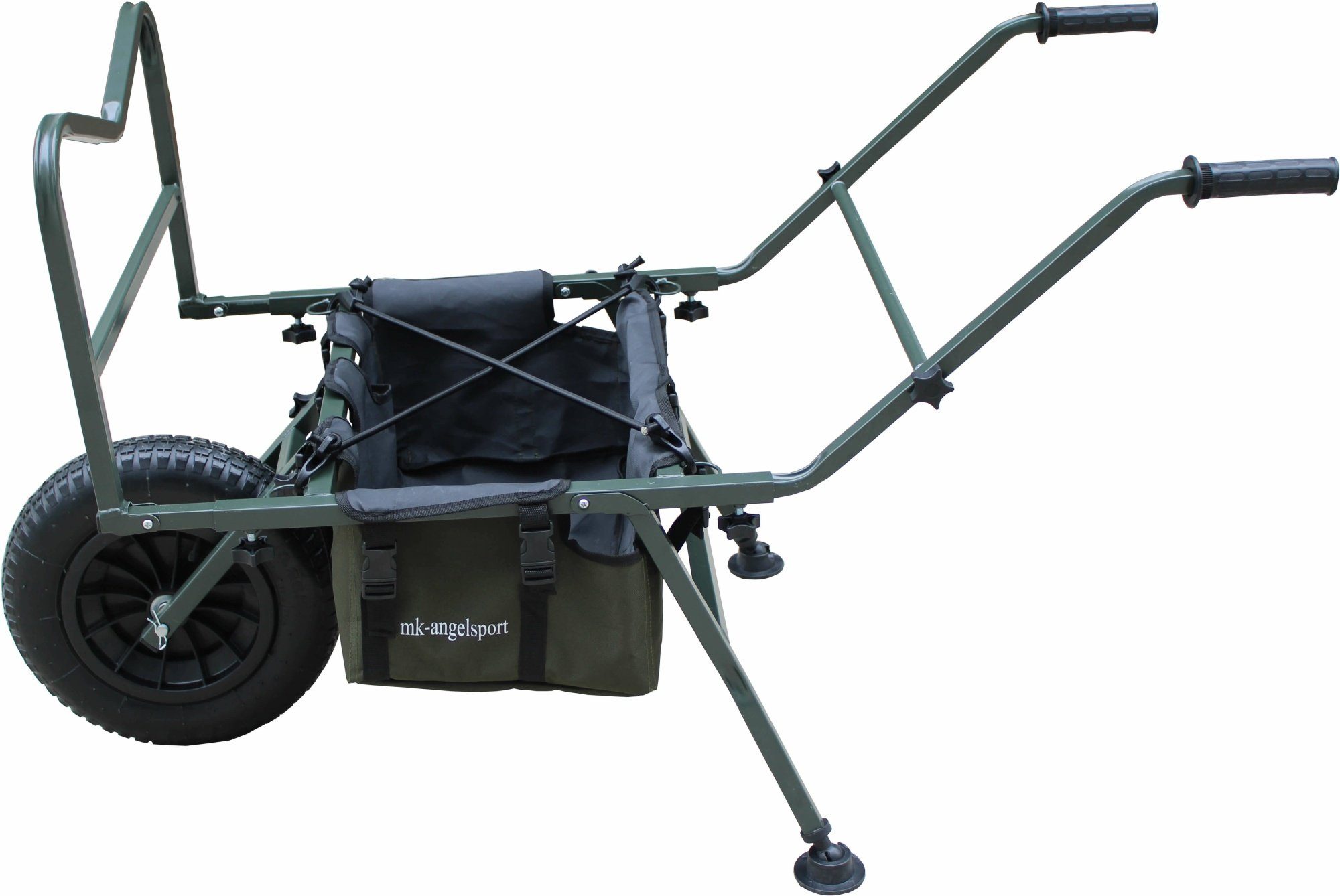 MK Angelsport Transporttrolley MK Jumbo Trolley Outdoor Transport Karre für Angler