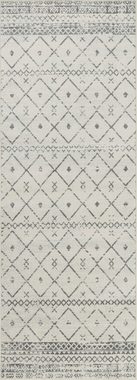 Läufer Modern, Surya, rechteckig, Höhe: 9 mm, Berber, Ethnisch Boho Kurzflor Wohnzimmerteppich, Flurteppich