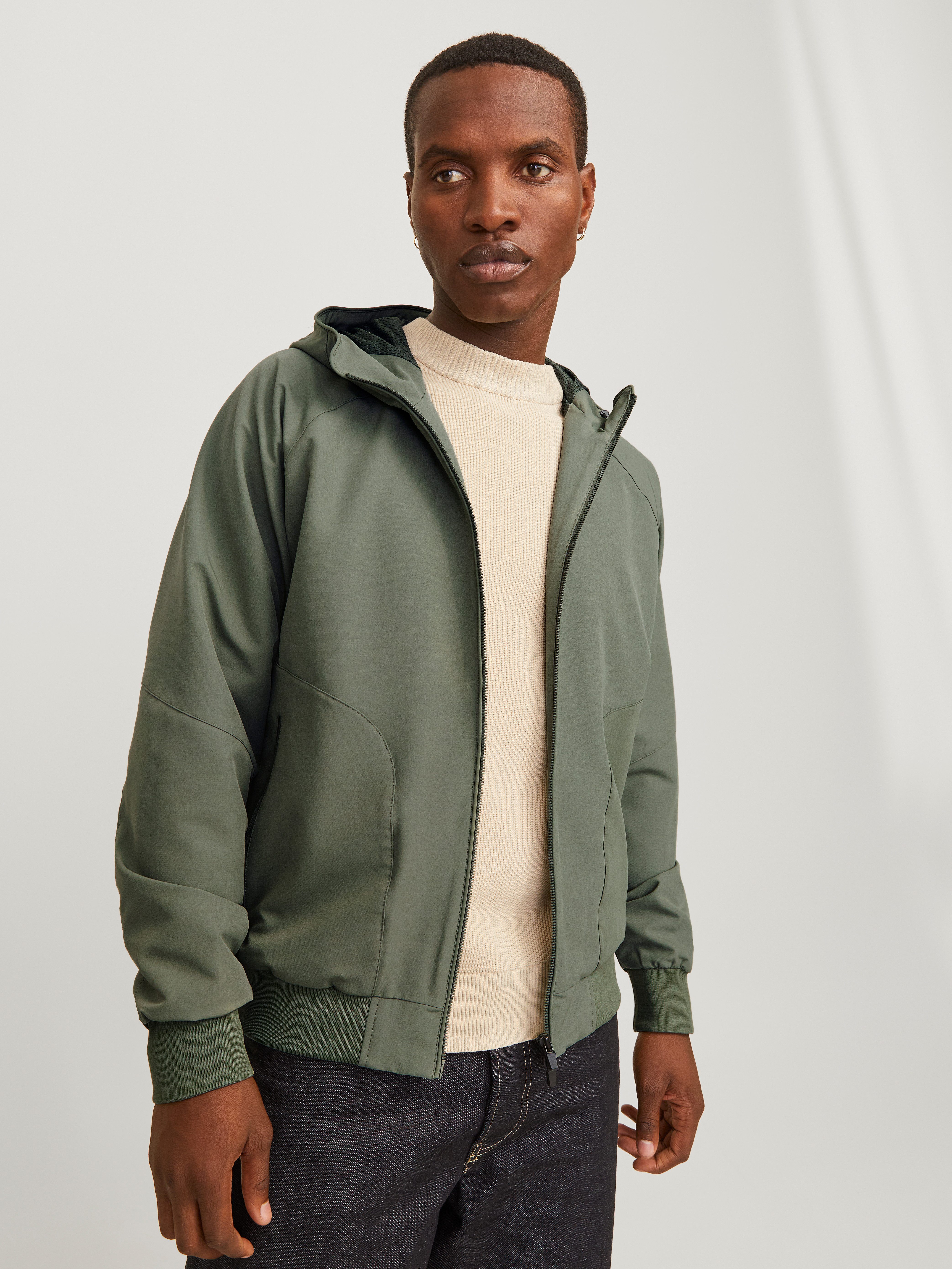 Jack & Jones Bomberjacke JJEPERFECT BOMBER NOOS mit Kapuze günstig online kaufen