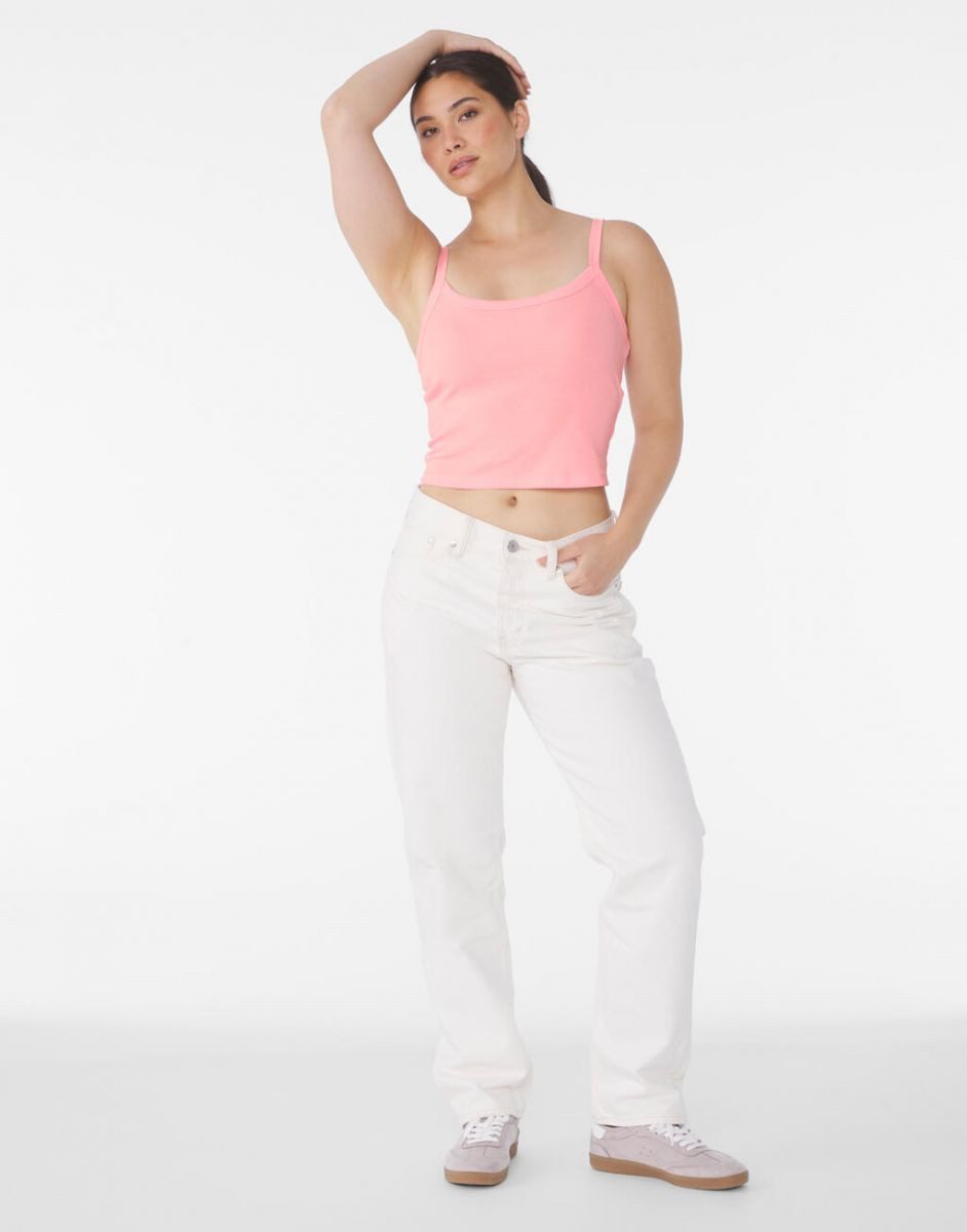 Bella + Canvas Tanktop Women´s Micro Rib Spaghetti Strap Tank Damen Top