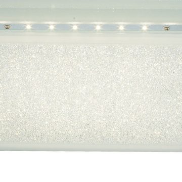 Globo LED Deckenleuchte, LED-Leuchtmittel fest verbaut, Neutralweiß, LED 17 Watt Decken Leuchte satiniert Beleuchtung Lampe Licht