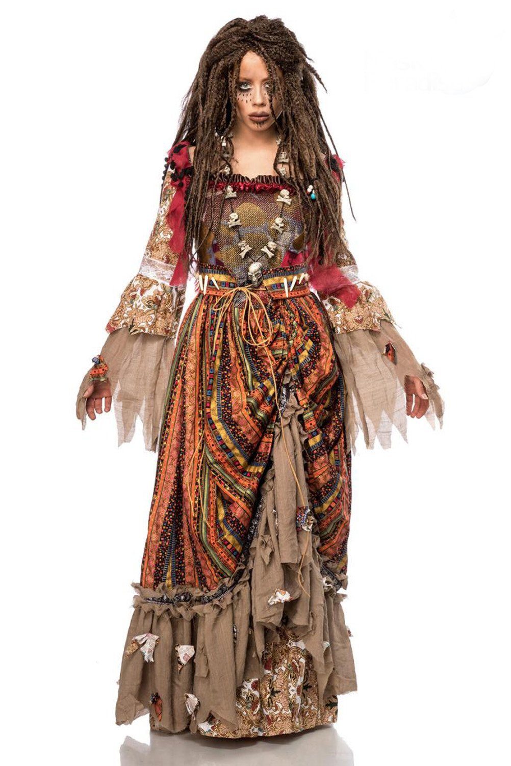 Mask Paradise Kostüm »Mask Paradise Calypso Kostümset Hexe Karibik für Damen  Gr. S-M« online kaufen | OTTO