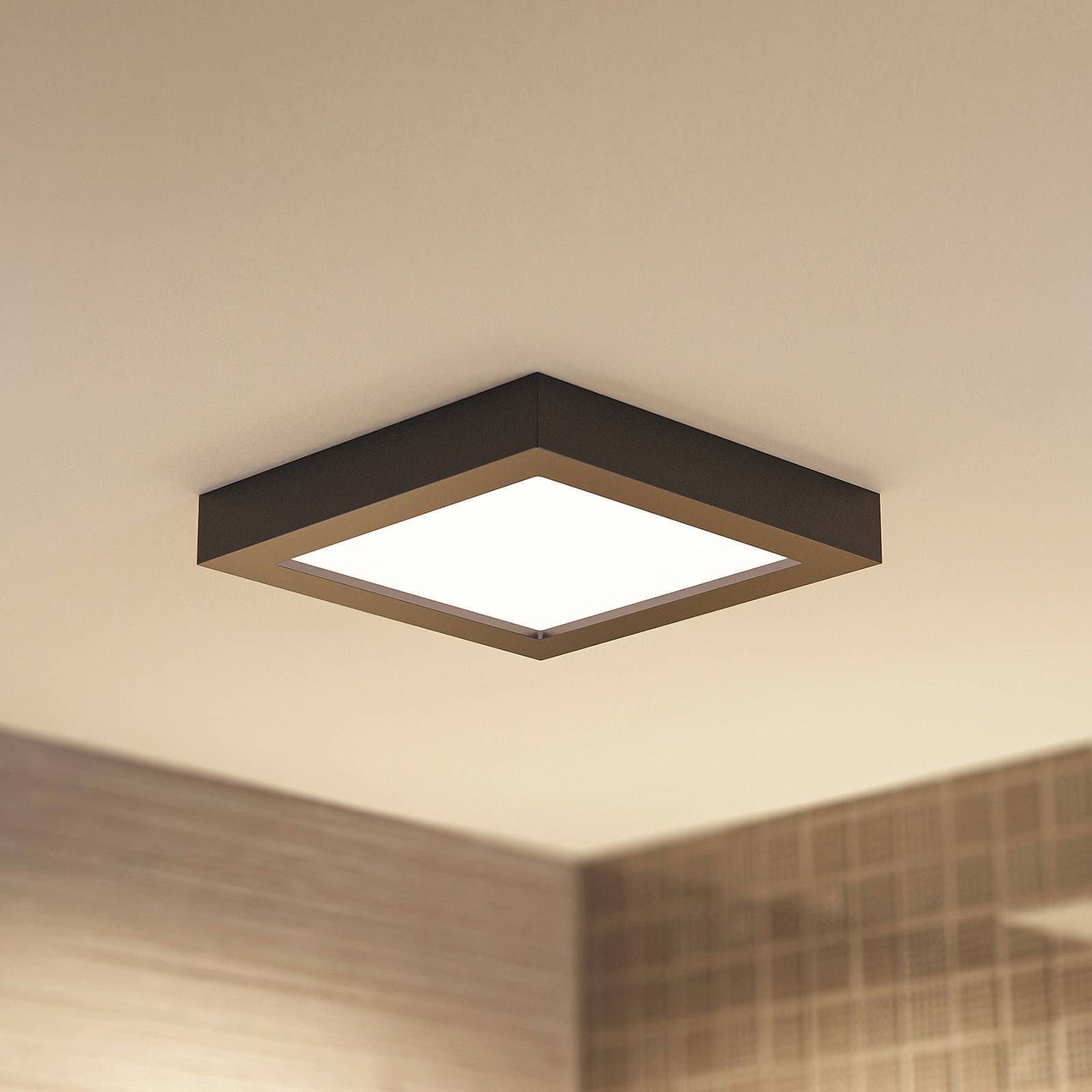 Prios LED Deckenleuchte Alette, dimmbar, LED-Leuchtmittel günstig online kaufen
