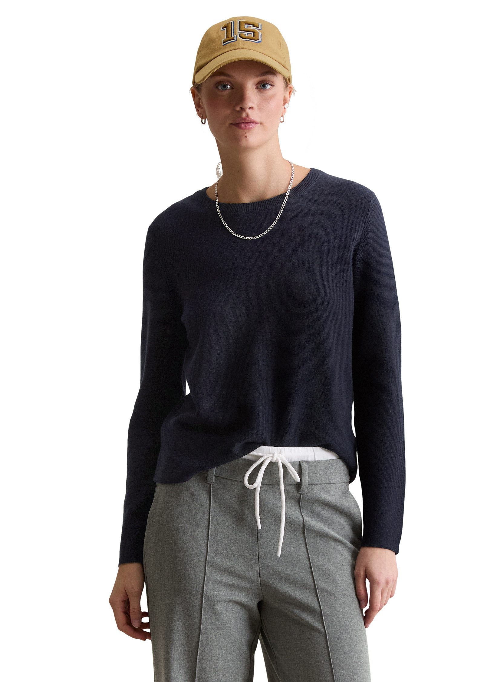 Marc O'Polo DENIM Strickpullover aus reinem Organic Cotton