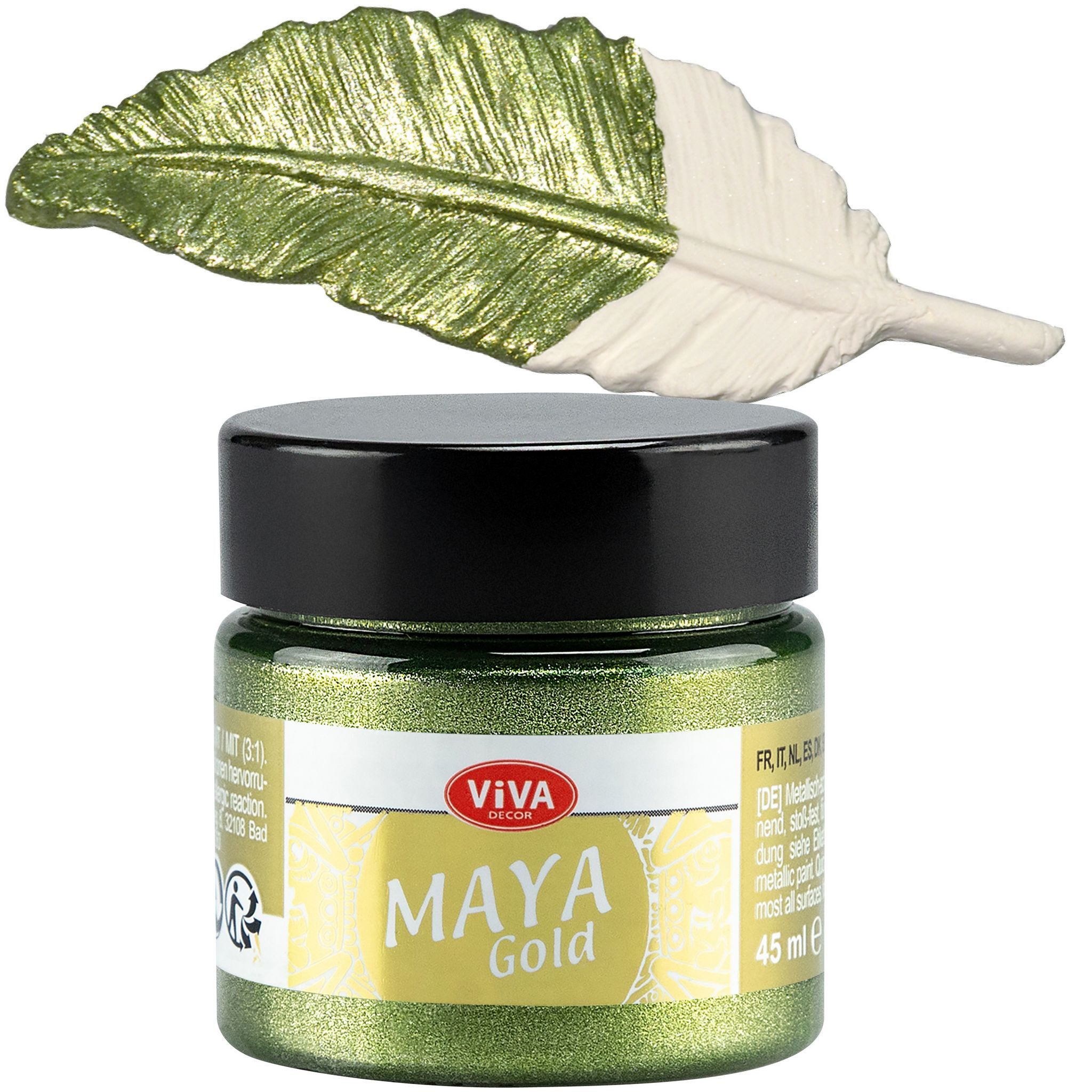 Viva Decor Acrylfarbe ViVA DECOR Maya Gold 45ml - Avocado