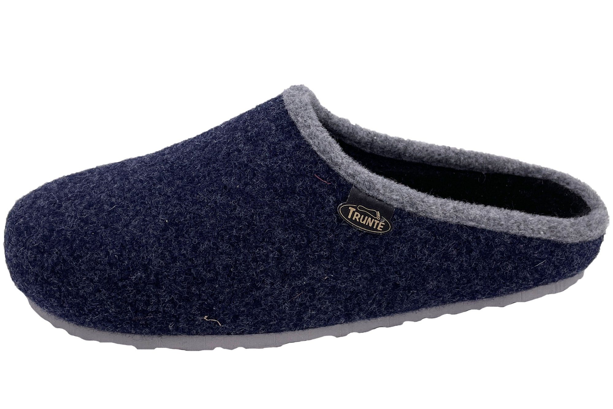 Helmut Trunte Filz Pantoffel Clogs Hausschuh
