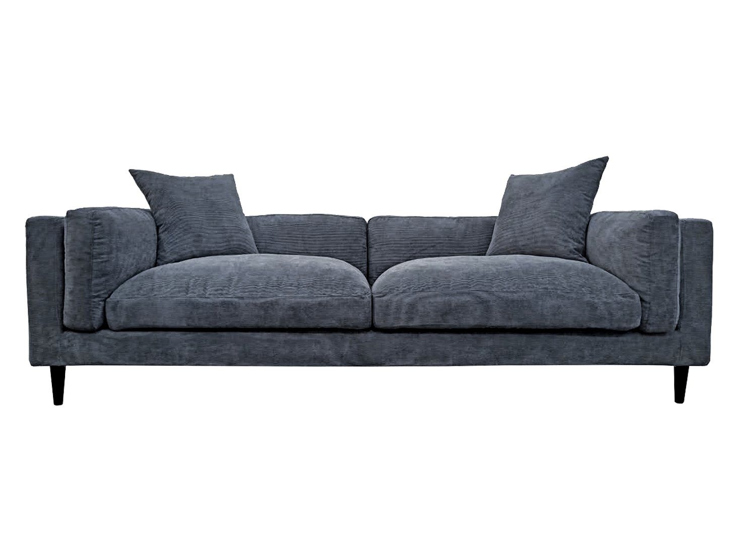 LC Home 3-Sitzer »3er Sofa Dreisitzer Couch Corddesign mit Kissen« online  kaufen | OTTO