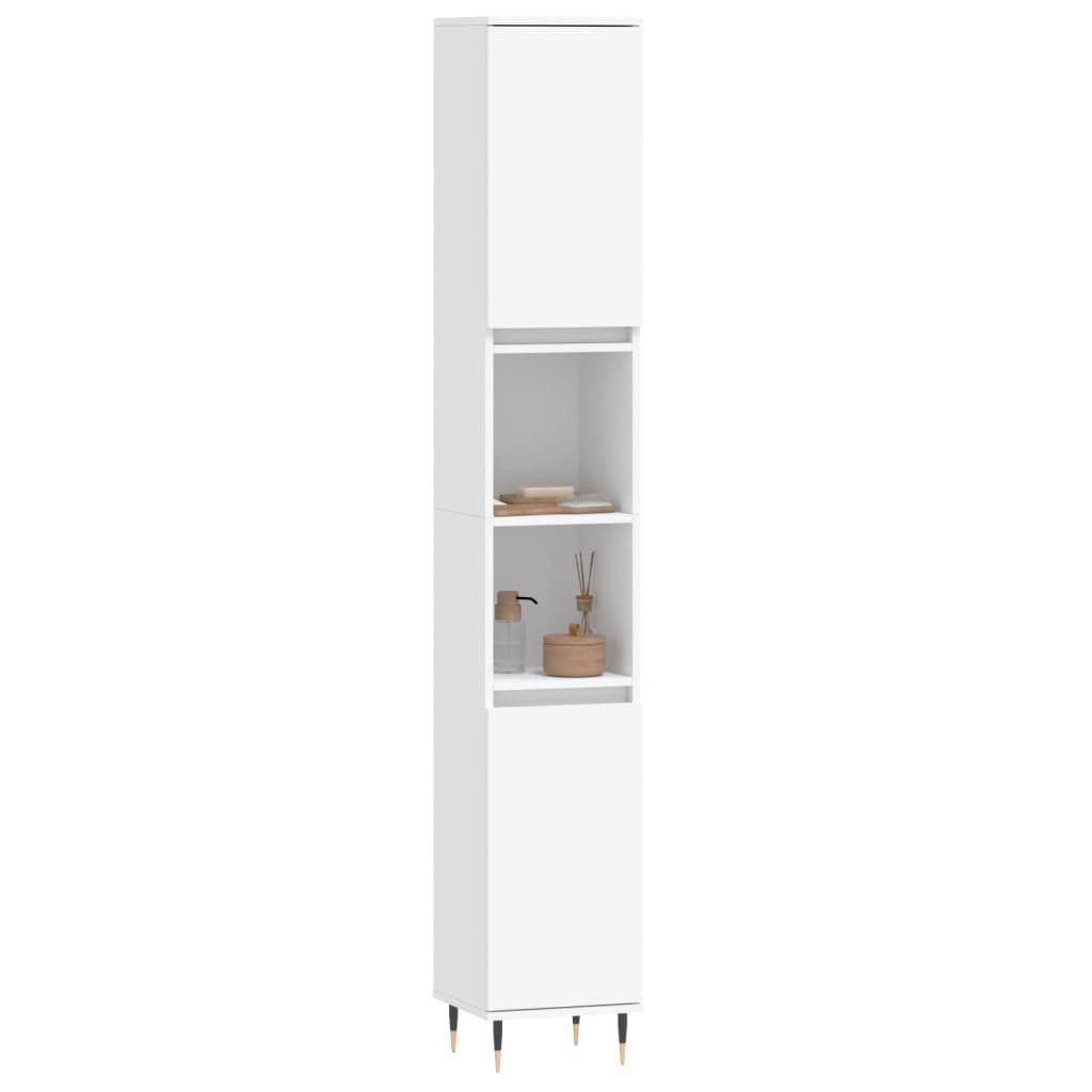 vidaXL Hochschrank Badschrank Weiß 30x30x190 cm günstig online kaufen