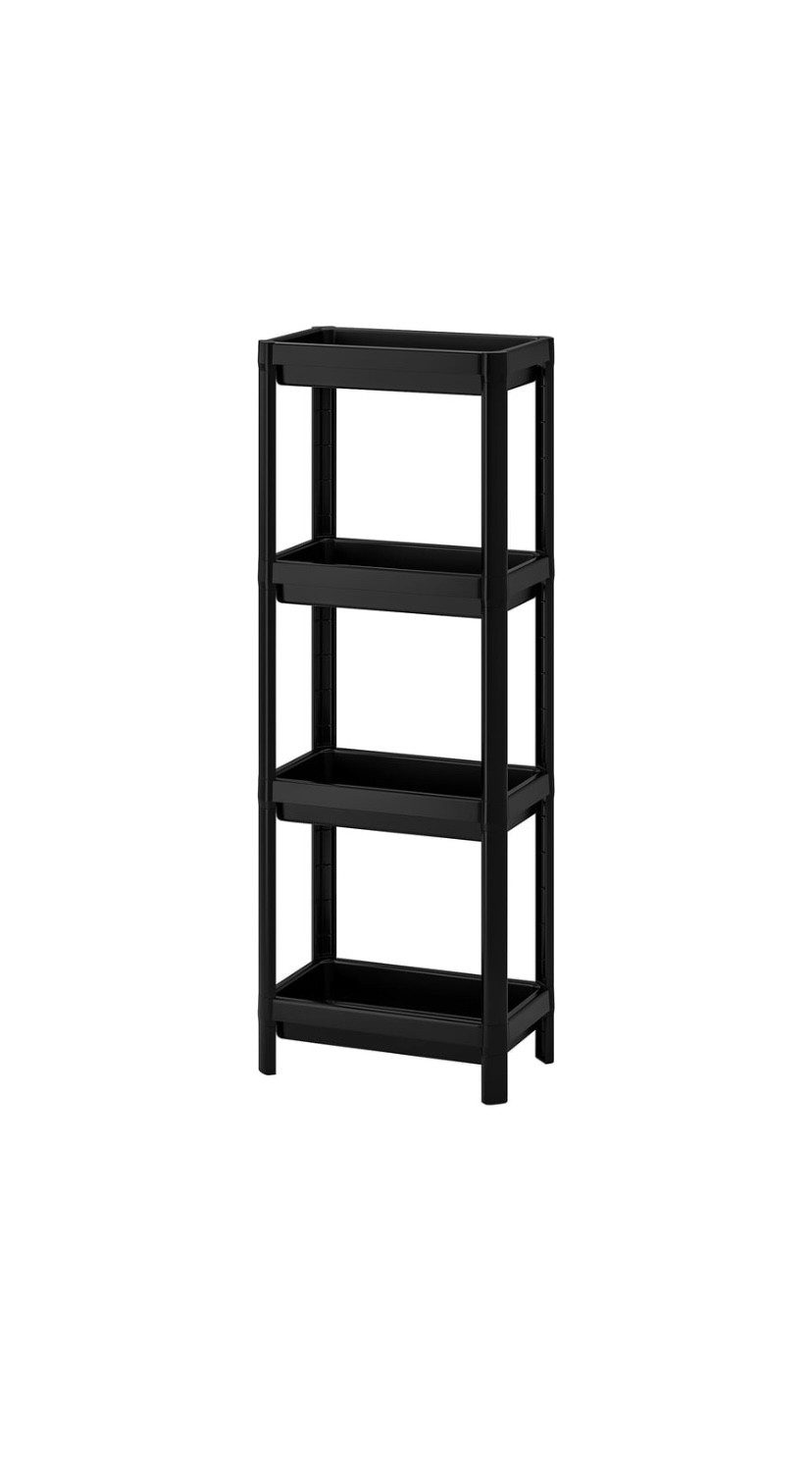 IKEA Steckregal IKEA VESKEN Steckregal/Aufbewahrung mit Vier Böden, 36x23x101 cm