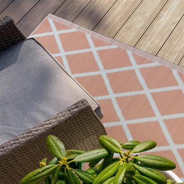 Outdoorteppich KORFU - vier Farben - Garten, Balkon, Terrasse, Primaflor-Ideen in Textil, Rechteckig, Höhe: 2,2 mm