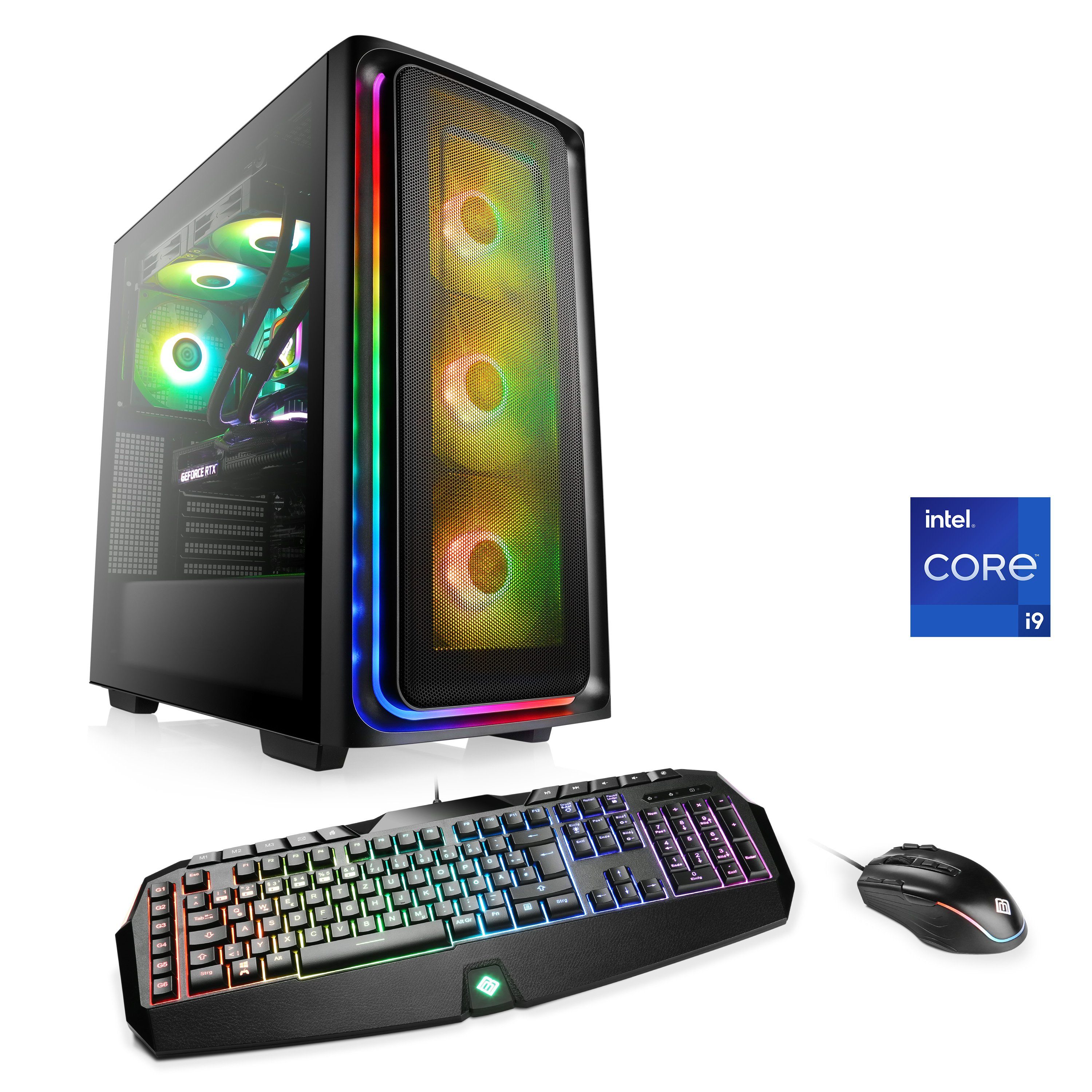 CSL Aqueon C99317 Extreme Edition Gaming-PC (Intel® Core i9 13900KF, NVIDIA GeForce RTX 4090, 64 GB RAM, 4000 GB SSD, Wasserkühlung)