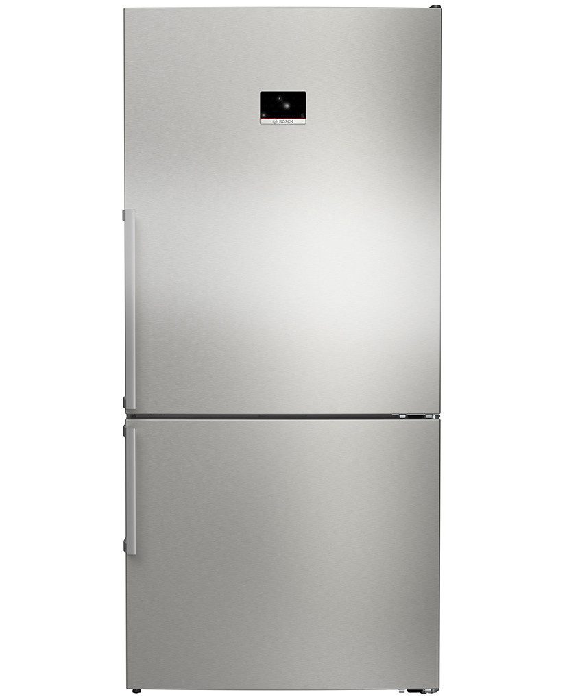 BOSCH Kühl-/Gefrierkombination KGP86FIC0N, 186 cm hoch, 86 cm breit, Total No Frost, Super Kühlen, Warnsystem, Urlaubsschaltung