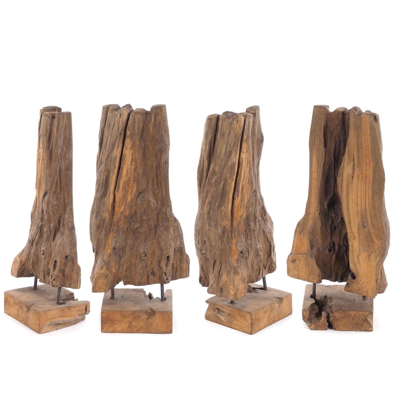 CREEDWOOD Skulptur TREIBHOLZ SKULPTUR, Holz massiv, 80cm, Naturgewachsene Deko Figur