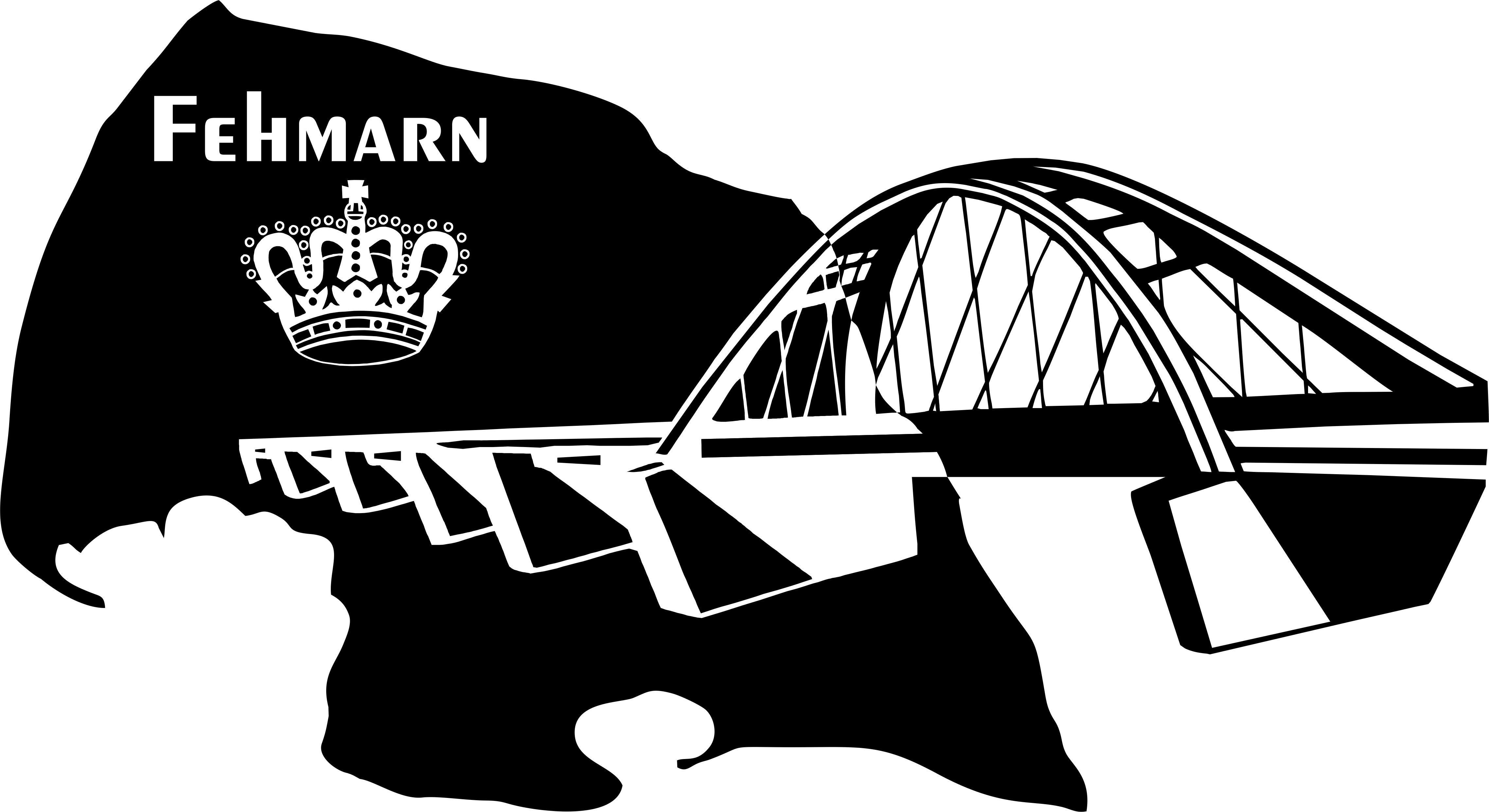 St), Wandtattoo Selbstklebend Hintergrundfolie Fehmarn Aufkleber Fehmarnsundbrücke Wandtattoodesign (1 ohne Krone