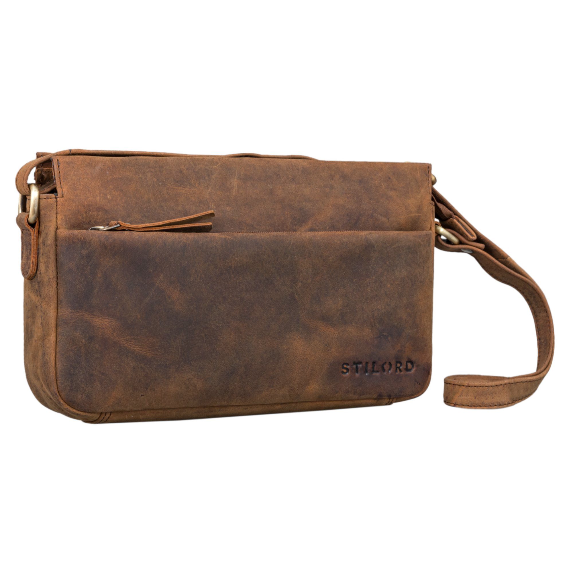 STILORD Handtasche "Fenja" Elegante Vintage Ledertasche Damen klein