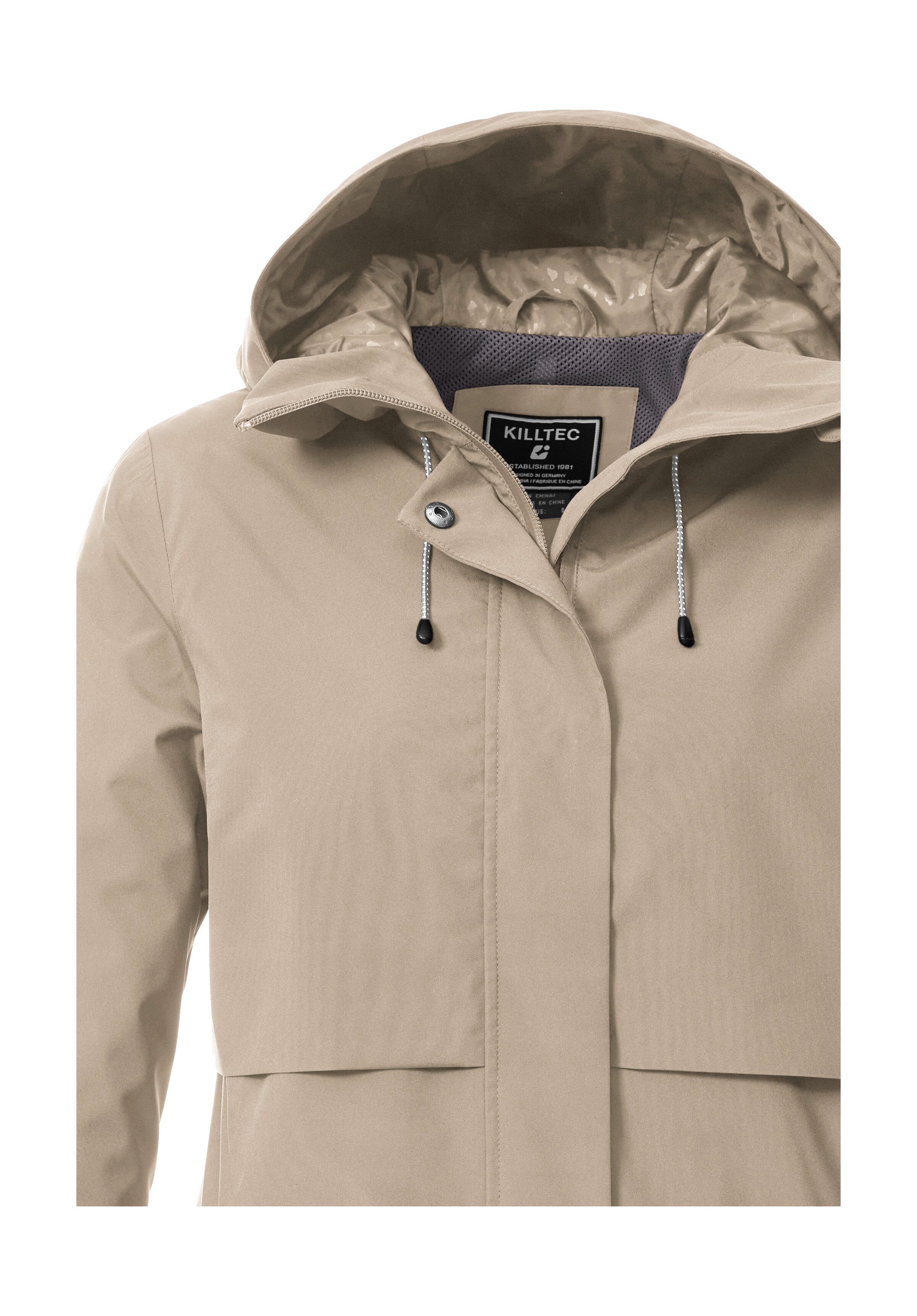Killtec Parka KOS 46 WMN PRK Wasserdichter Damenparka, atmungsaktiv, verstellbare Details