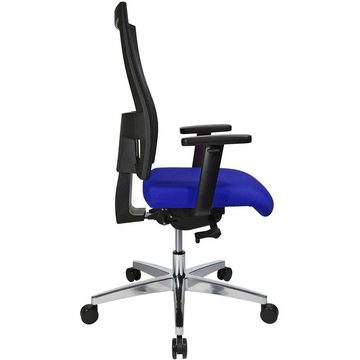 TOPSTAR Bürostuhl 1 Stuhl Bürostuhl Profi Net 11 High - royalblau/schwarz