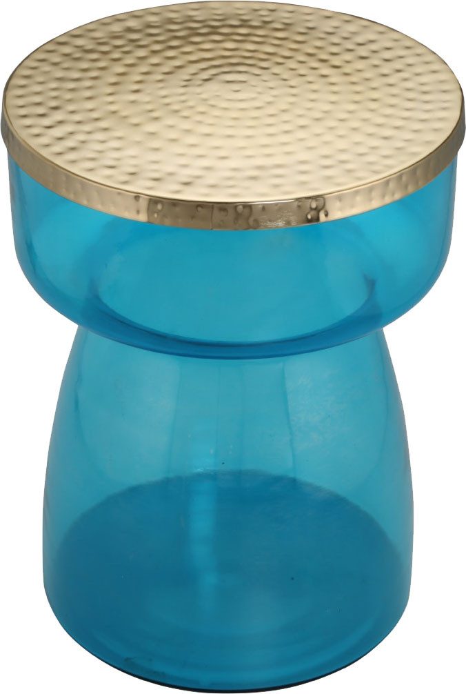 Kayoom Beistelltisch Roman 125, mundgeblasener Glaskorpus (1-St), mundgebla günstig online kaufen