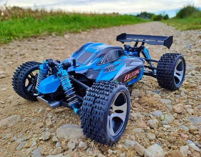 BruKa RC-Auto RC 2,4 Ghz. Monster Truck TERMINATOR ferngesteuertes Auto Buggy