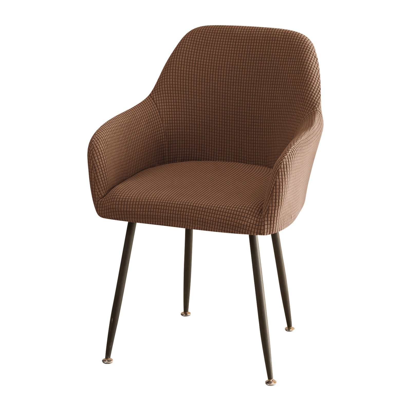 Zyronn Stuhlhusse Stretch Stuhlhussen-Bezüge Mit Armlehne, Stuhlhusse