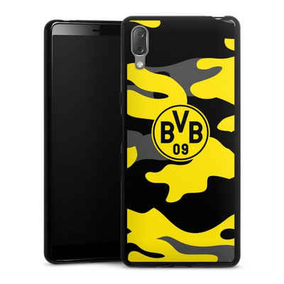 DeinDesign Handyhülle BVB Borussia Dortmund Fanartikel BVB Camo, Sony Xperia L3 Silikon Hülle Bumper Case Handy Schutzhülle