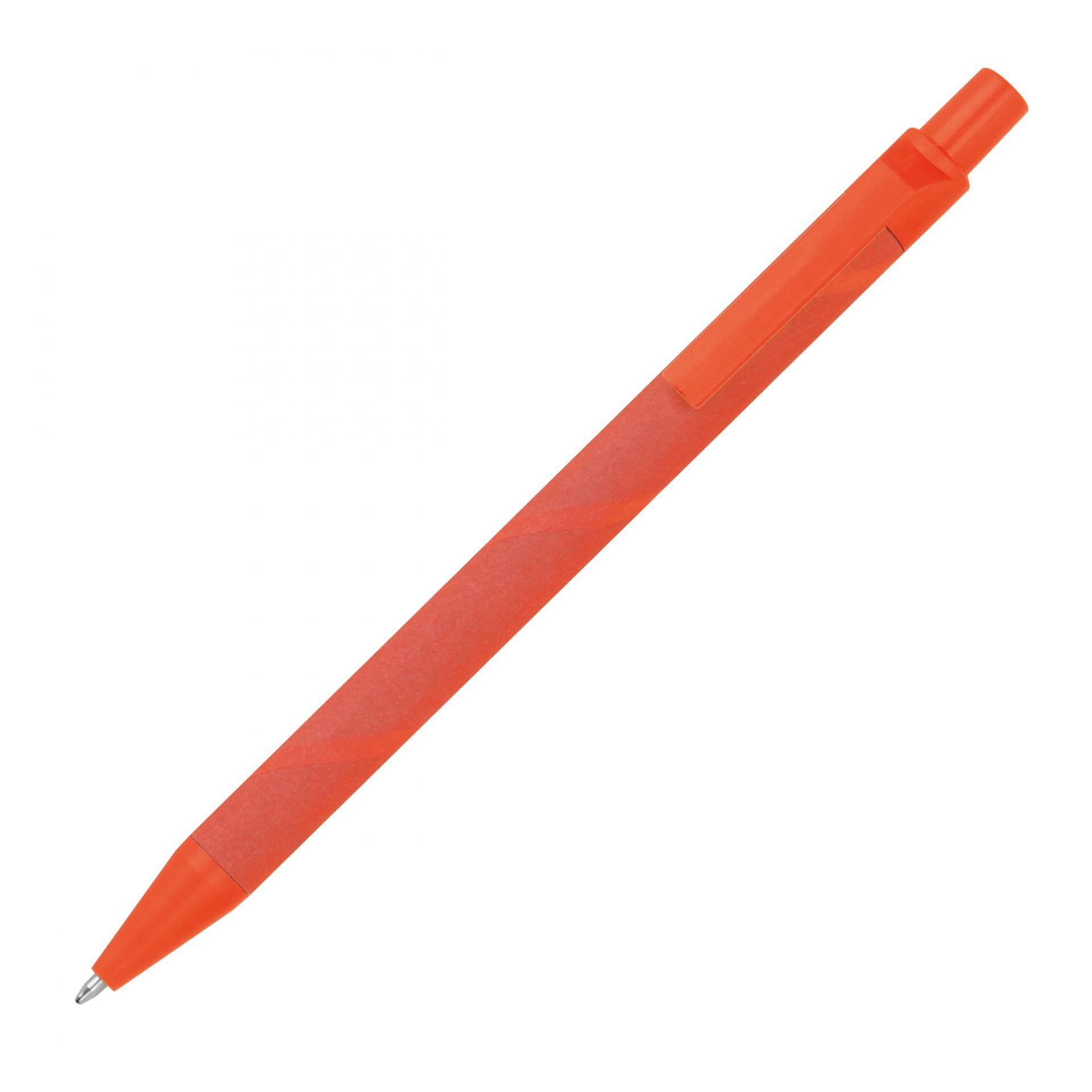 Kugelschreiber 10x Kugelschreiber aus Pappe / Farbe: rot
