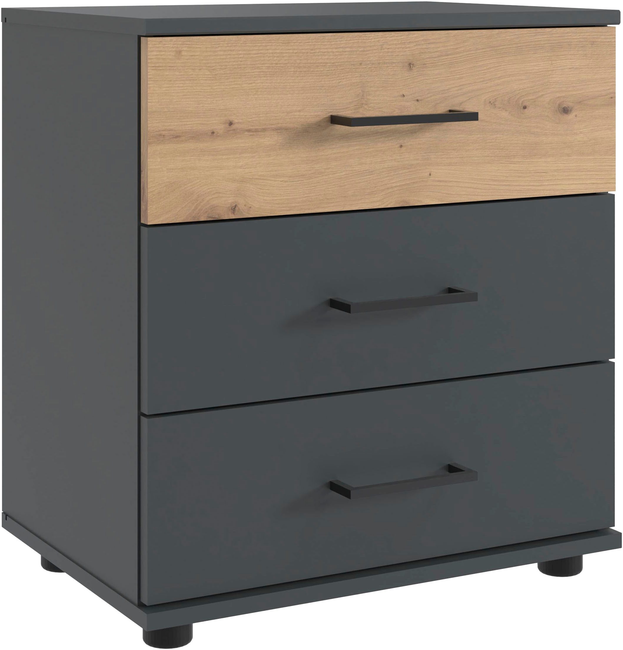 Wimex Nachtkommode Taiga, mit 3 Schubladen, 52cm breit