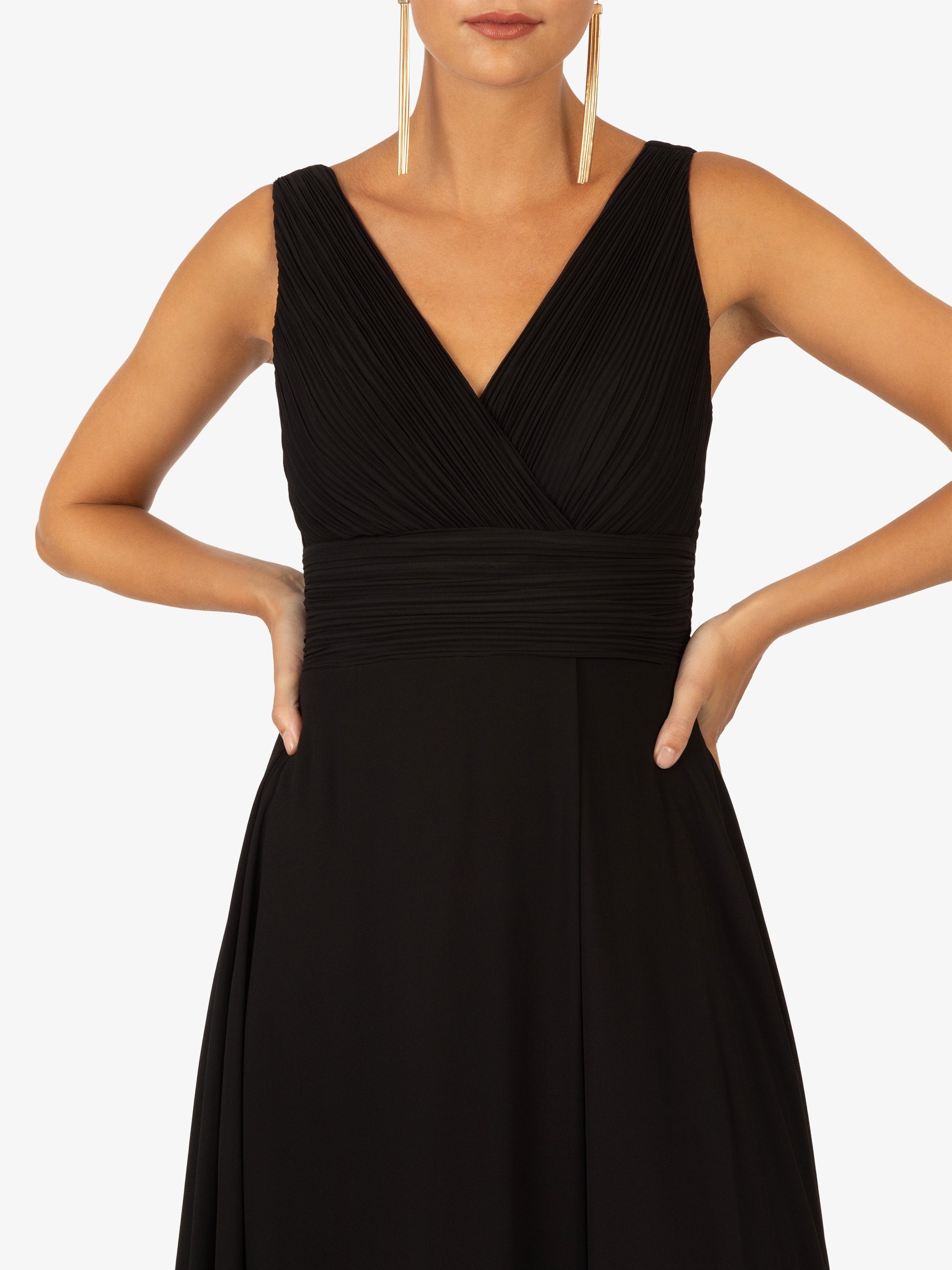 Kraimod Abendkleid mit V-ausschnitt vorne und Rückenausschnitt hinten – Bild 4 von 5