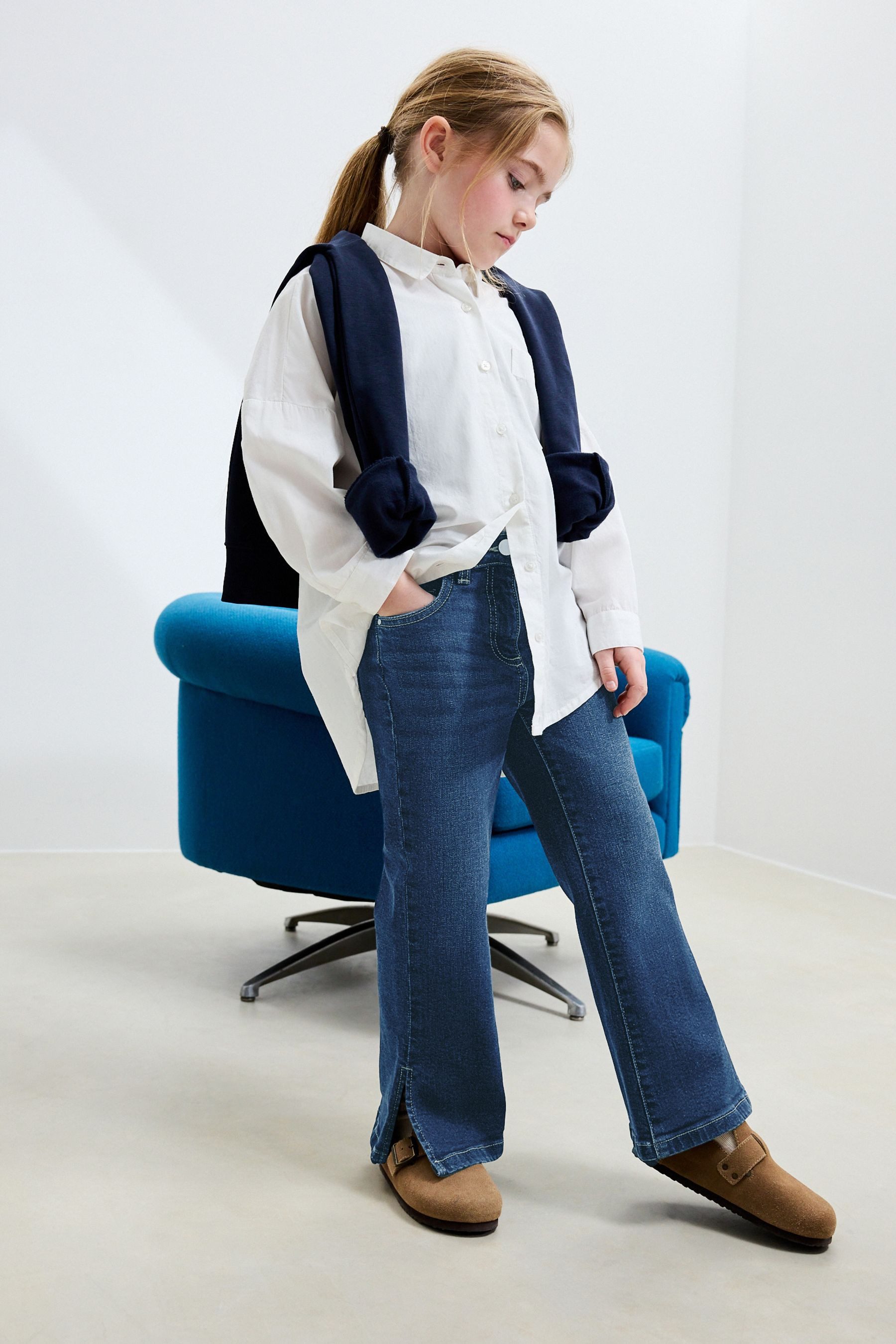 Next Schlagjeans Jeans mit Schlag (1-tlg)