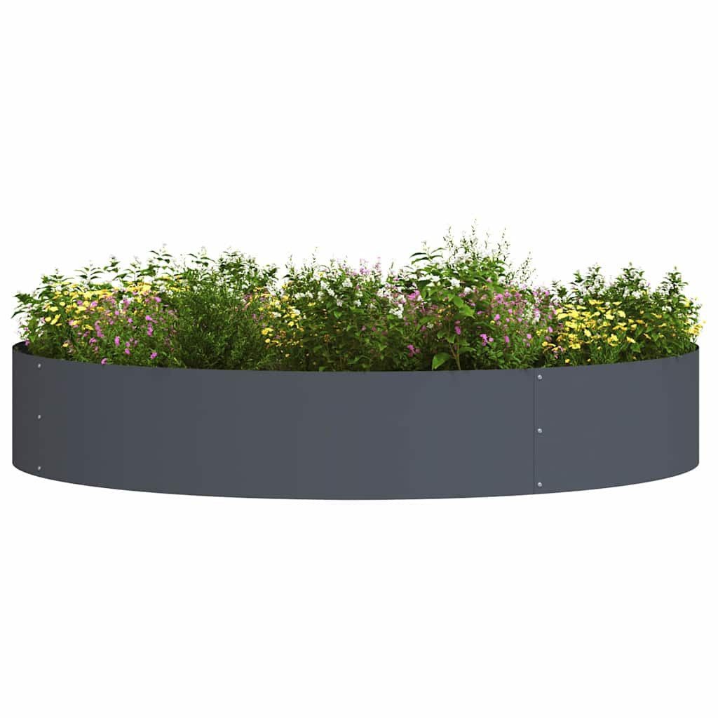 vidaXL Blumentopf Gartenpflanzer 5 pcs Anthrazit günstig online kaufen