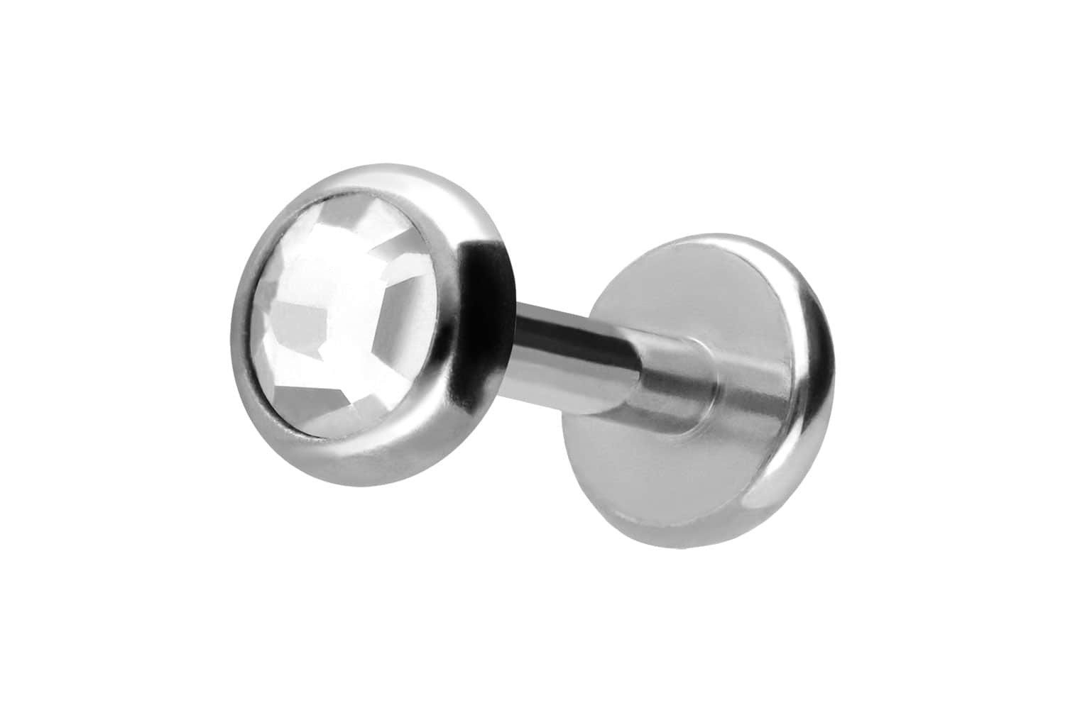 PIERCINGLINE Piercing-Set Titan Labret mit Push günstig online kaufen