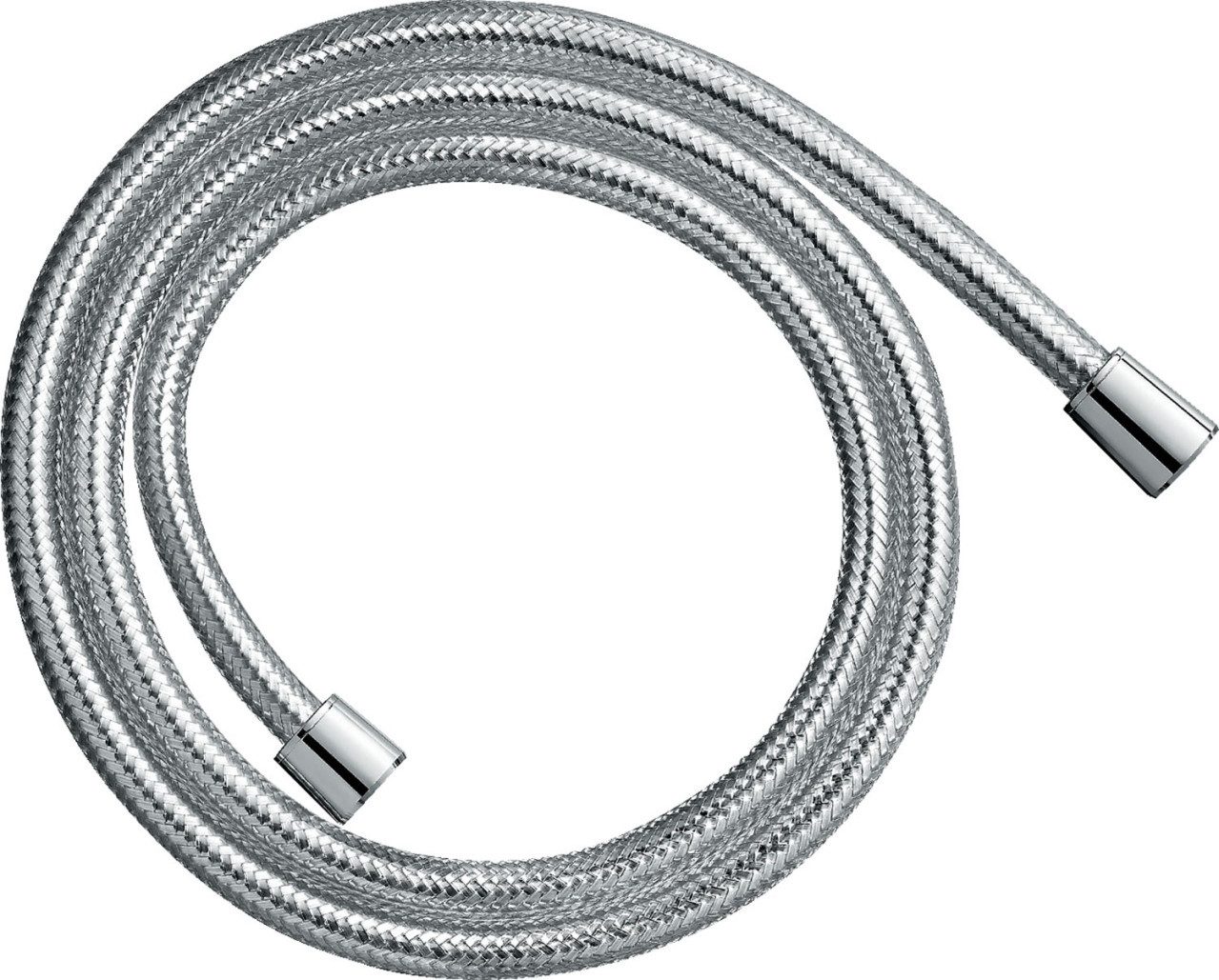 Grohe Brauseschlauch Hansgrohe Brauseschlauch Comfortflex chrom, Länge