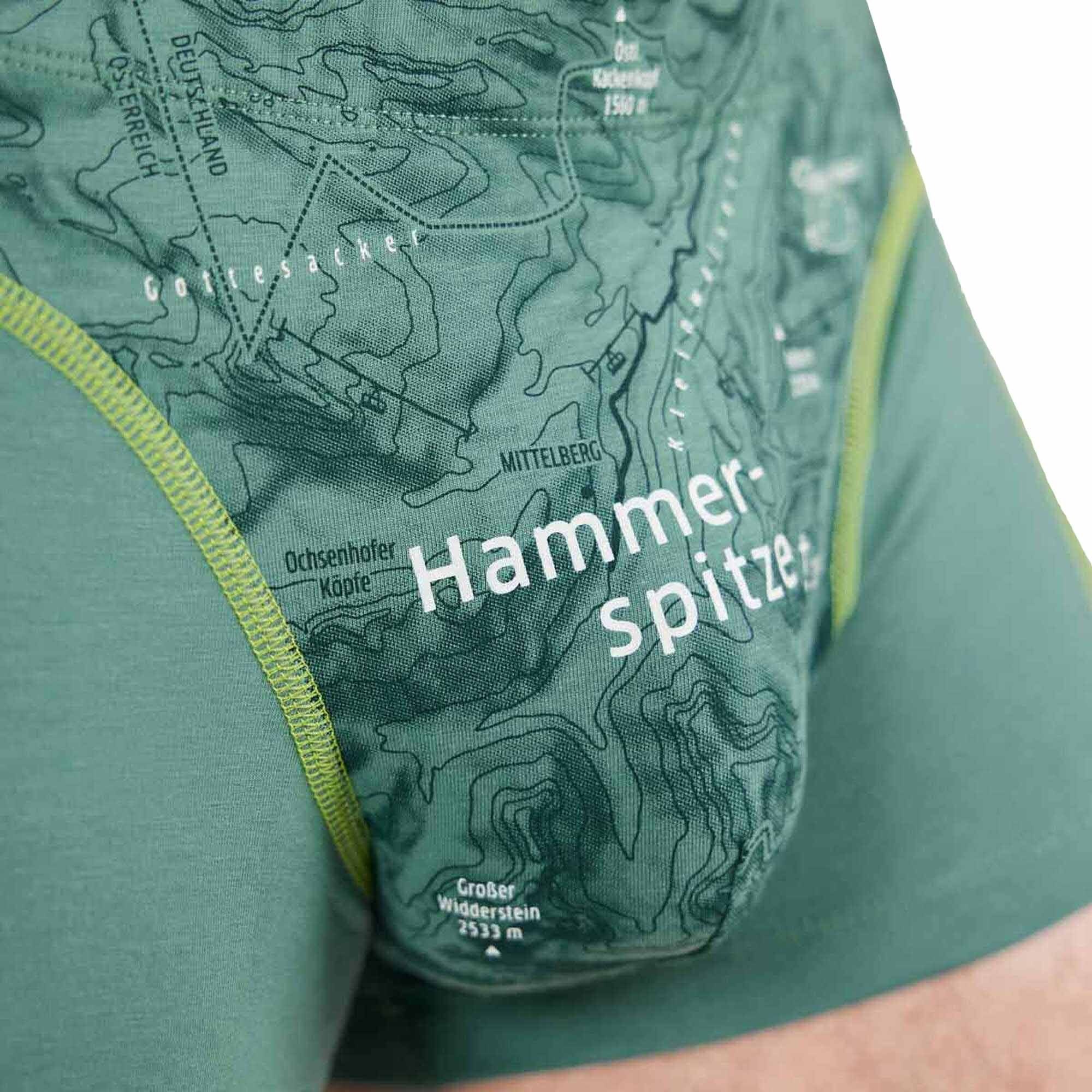 schöner Hammerspitze (Eukalyptus) Bio-Baumwolle Fleck Print, Ein Shorts, Boxer Boxershorts Erde Herren -