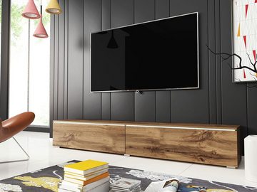 MIRJAN24 TV-Schrank D180 Stilvoll TV-Tisch, 2 Türen, Modern Wohnzimmer