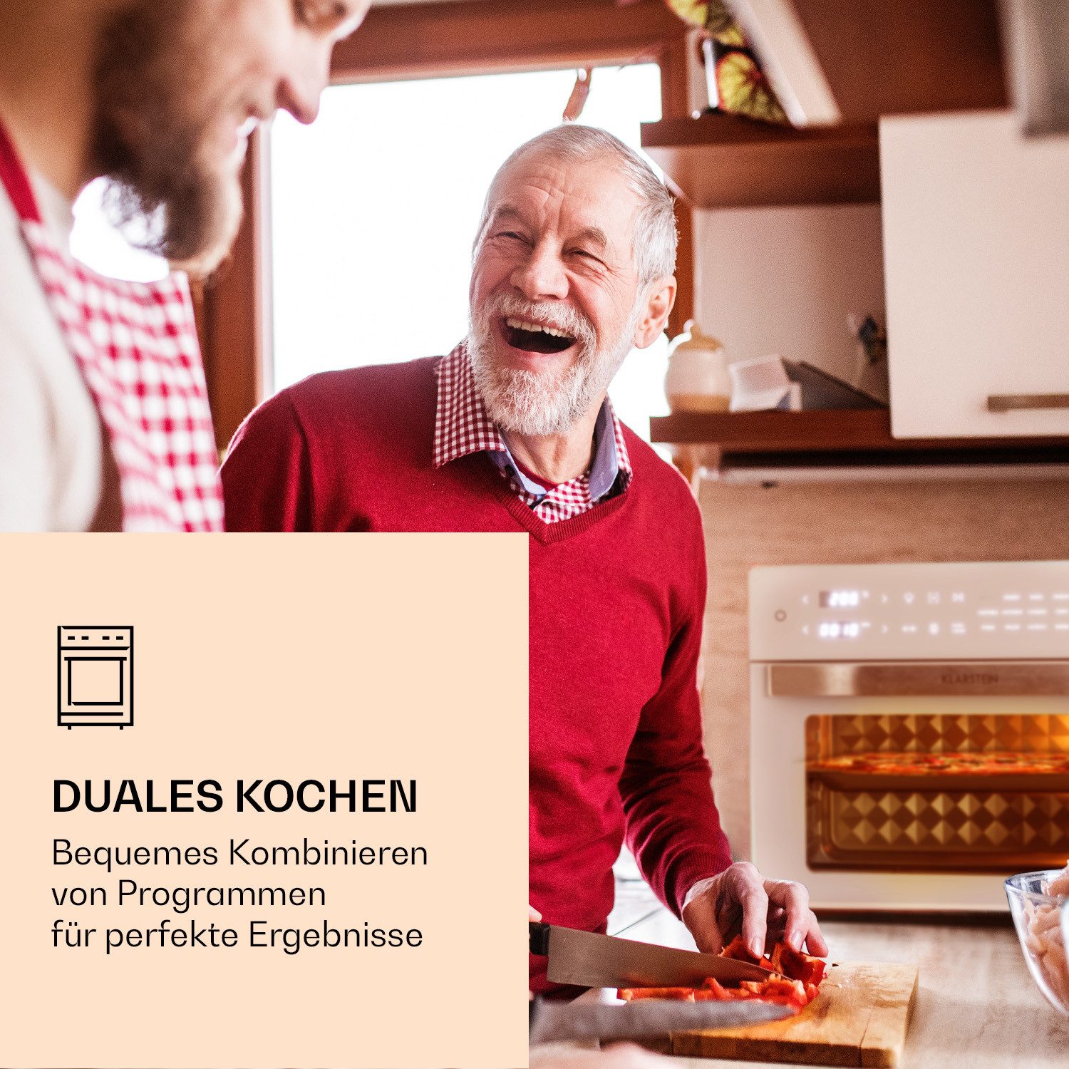 Klarstein Heißluftfritteuse, 1800 W