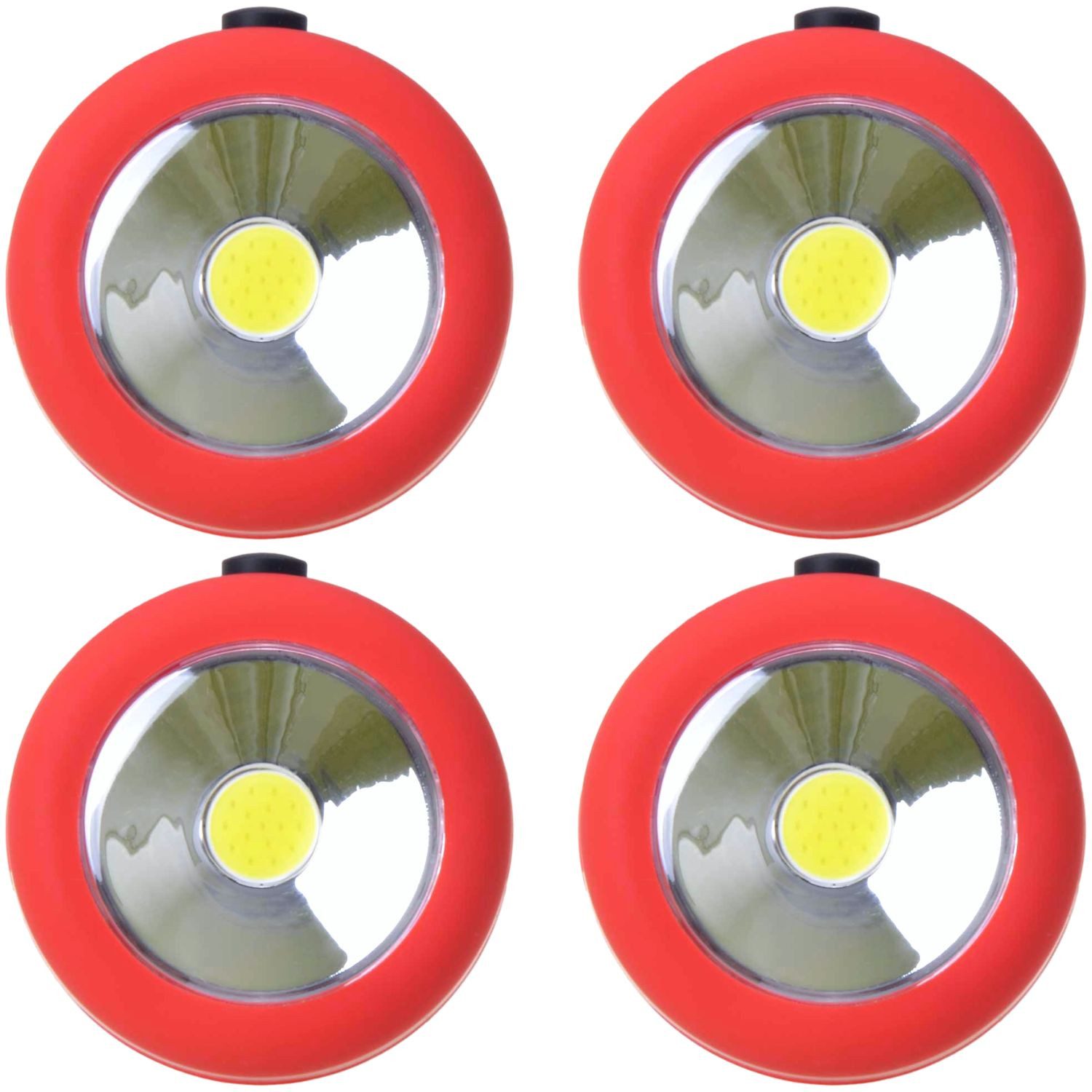 Diedrich Filmer GmbH LED Arbeitsleuchte 4x COB LED Leuchte Magnet Haken Taschenlampe, LED, Arbeitsleuchte Werkstatt Camping Boot Haushalt Handlampe Lampe Licht