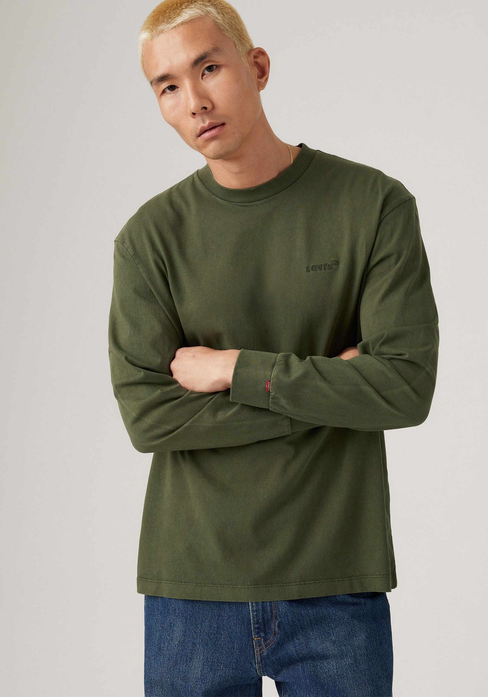 Levi's® Langarmshirt GARMENT- Färbung günstig online kaufen