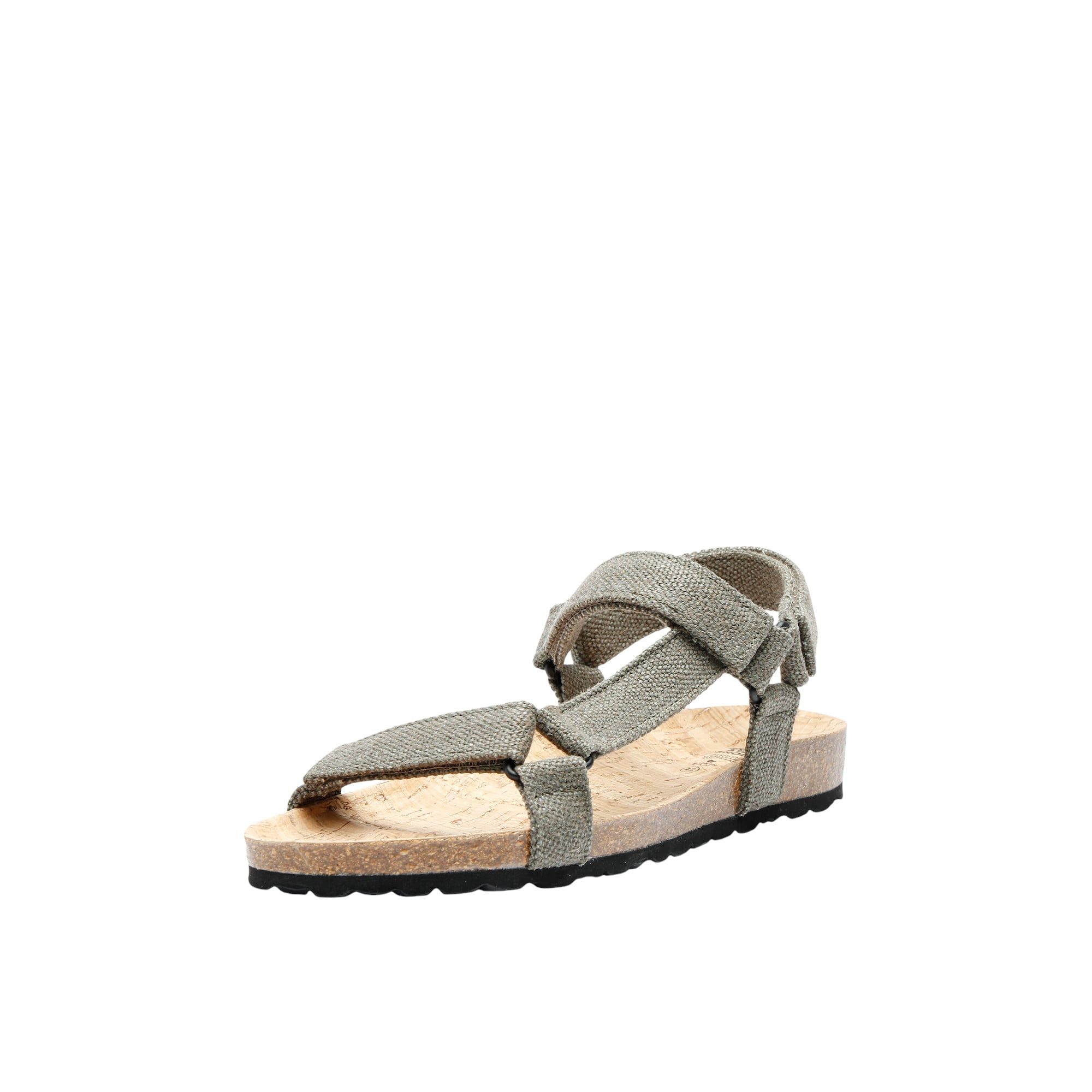 Grand Step Shoes Levi Hemp khaki Damen Sandale günstig online kaufen