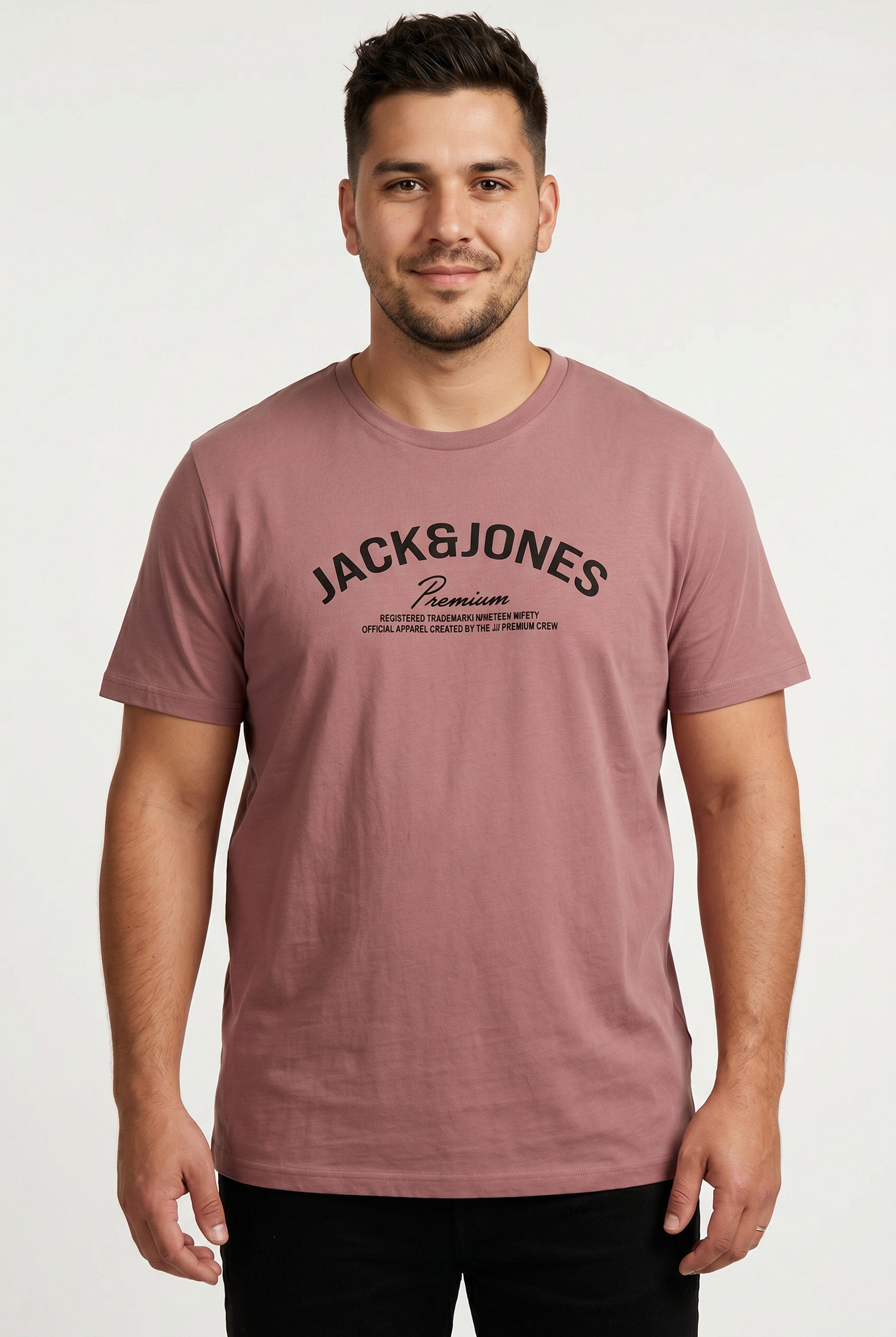 Jack & Jones PlusSize T-Shirt JPRBLATOMMY SS TEE FST PLS mit Logo Schriftzug