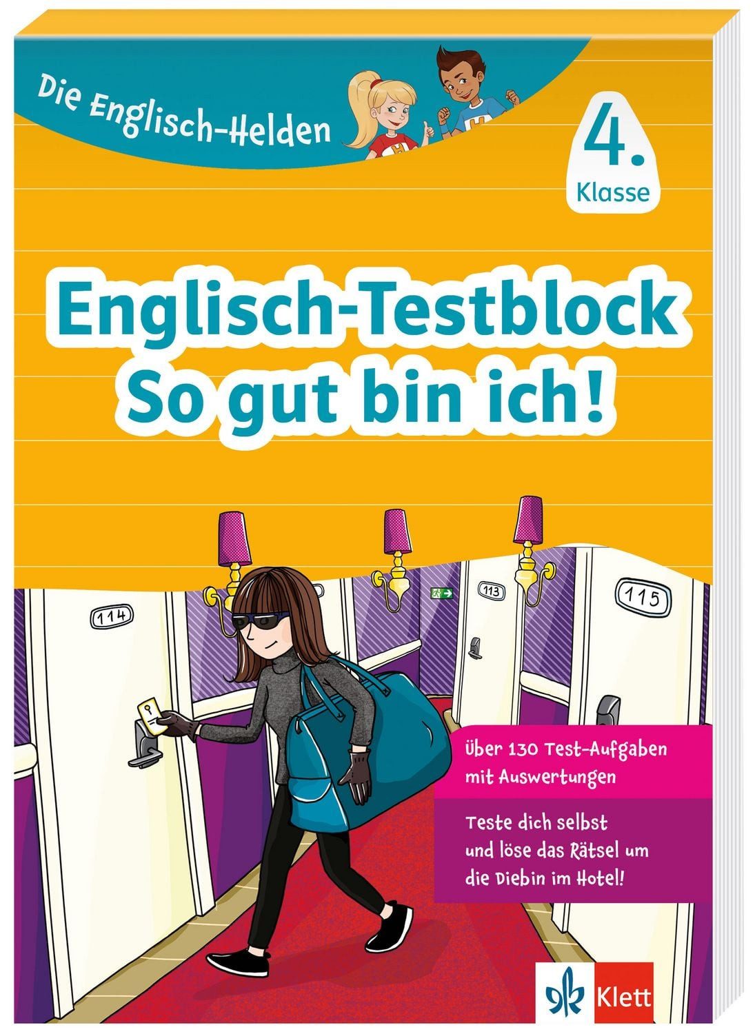 Englisch-Testblock So gut bin ich! 4. Klasse / diverse, Englisch in der Grundschule, Mit Punktesystem wie in der Schule für Tests, Klassenarbeiten, Lernzielkontrollen und Schulaufgabe