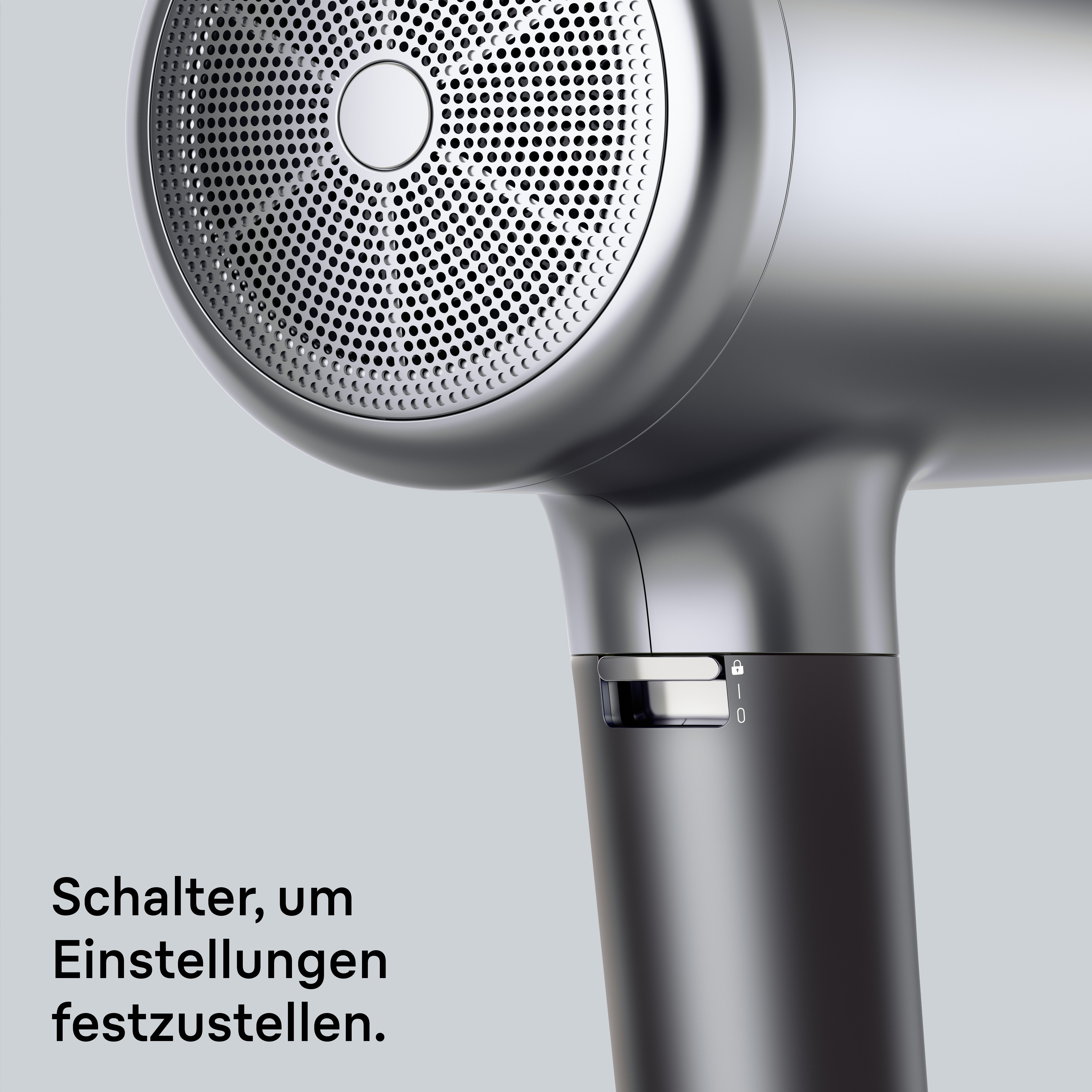 Braun Haartrockner Haartrockner HD4.3 mit 3 Aufsätzen inkl. Diffusor, BRHD435E, 2200 W, 2200W, Föhn mit Ionen-Technologie, NTC-Technologie gegen Hitzeschäden – Bild 5 von 5