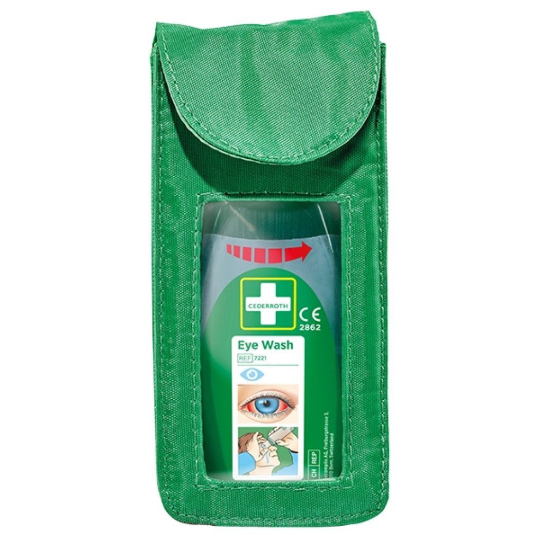 Cederroth Erste-Hilfe-Set Cederroth Augendusche im Taschenformat, (Augenspülflasche mobil, 1 St), Steril und ohne Konservierungsmittel, Einwegprodukt