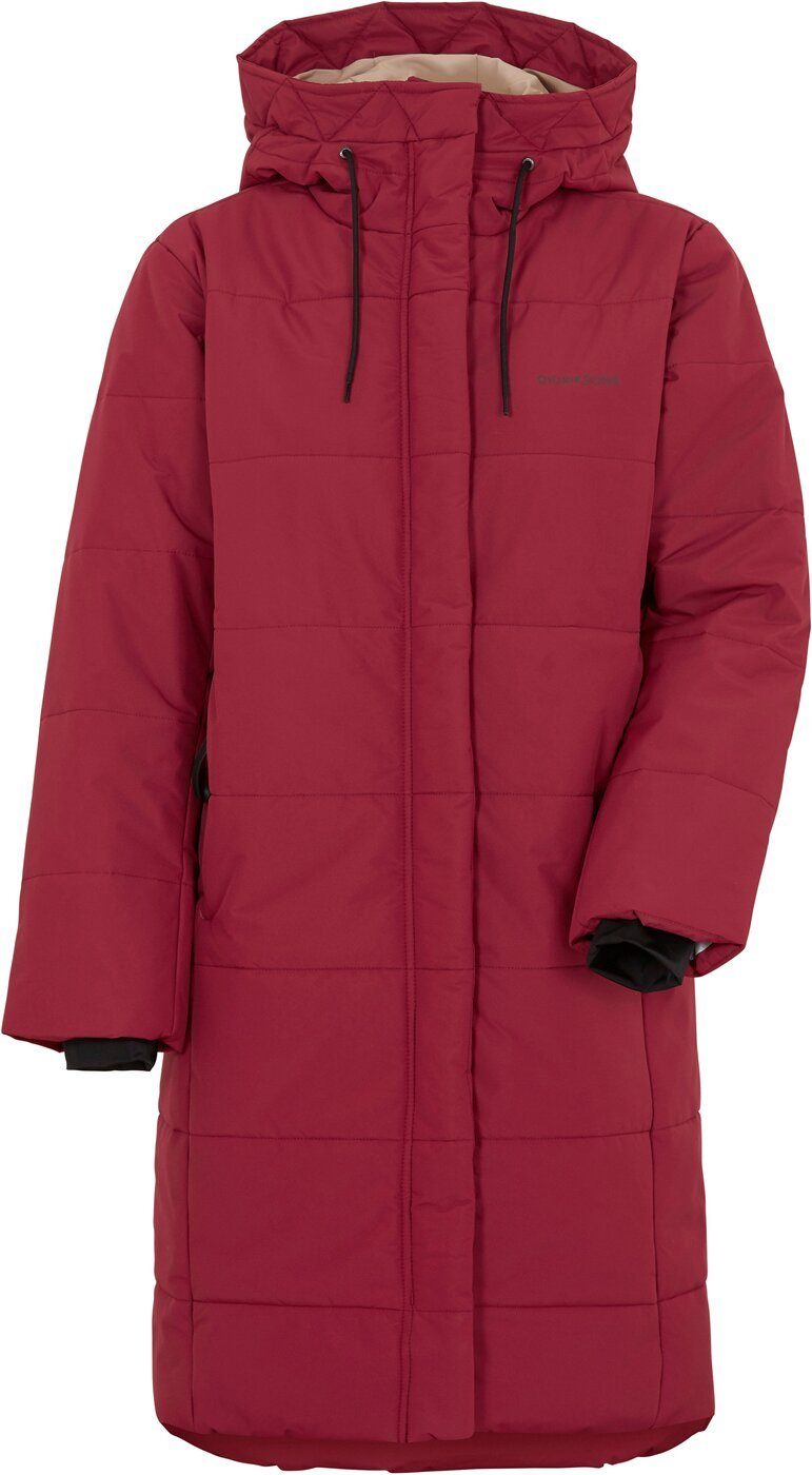 Didriksons Langmantel PARKA Red Ruby WNS SANDRA