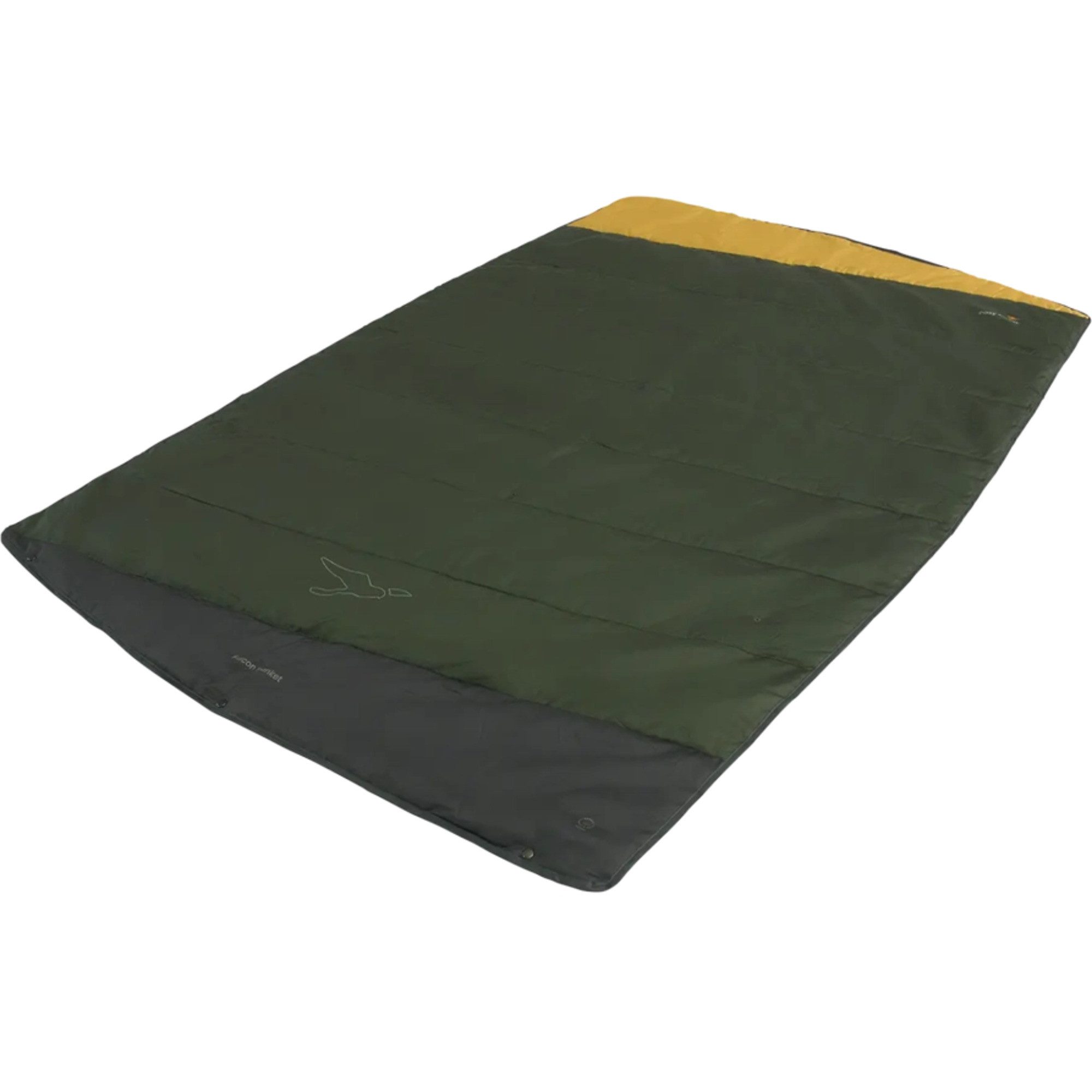 Schlafsack Easy Camp Schlafdecke Falcon Blanket Green, Decke