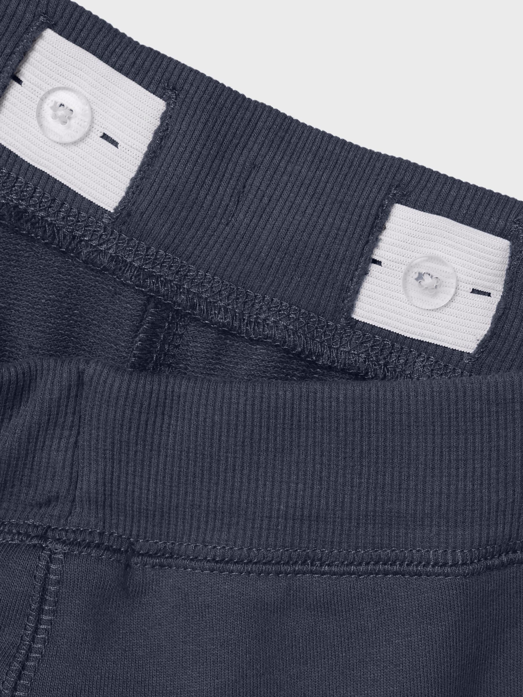 Name It Jogginghose NKMSWEAT für Jungen mit verstellbarem Bund und Kordelzug unifarben, casual, regular fit, Baumwollmix, Rundhals