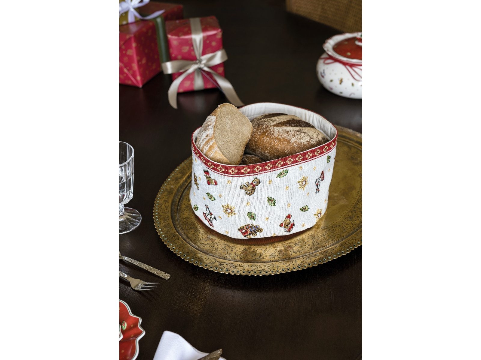 Villeroy & Boch Brotkorb Toy's Delight Gobelin Brotkorb 15 x 23 cm, 70% Baumwolle / 30% Polyester – Bild 2 von 2