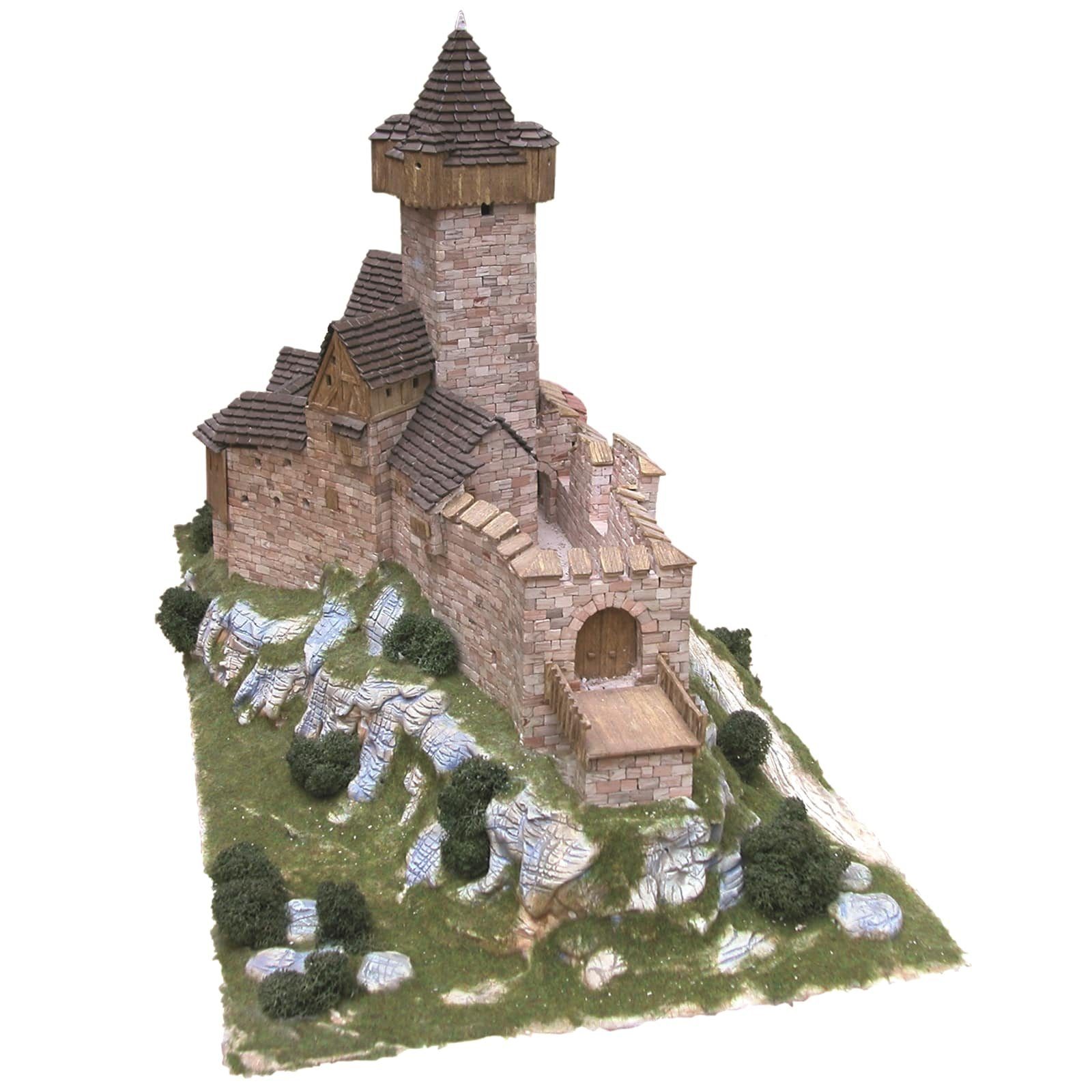 Firma Aedes Ars S.L. ® Modellbausatz AEDES ARS Steinbaukasten - Burg Falkenstein