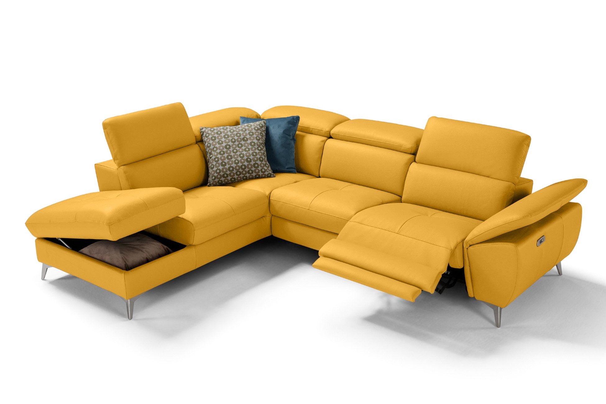 moebeloutlet.de Ecksofa Zürich Ledersofa, mit Relaxfunktion günstig online kaufen