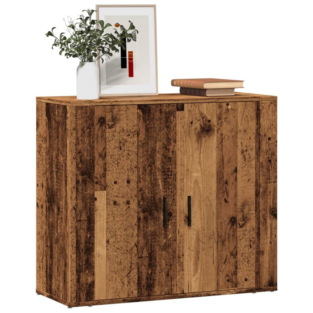 vidaXL Sideboard Sideboard Altholz-Optik 80x33x70 cm günstig online kaufen